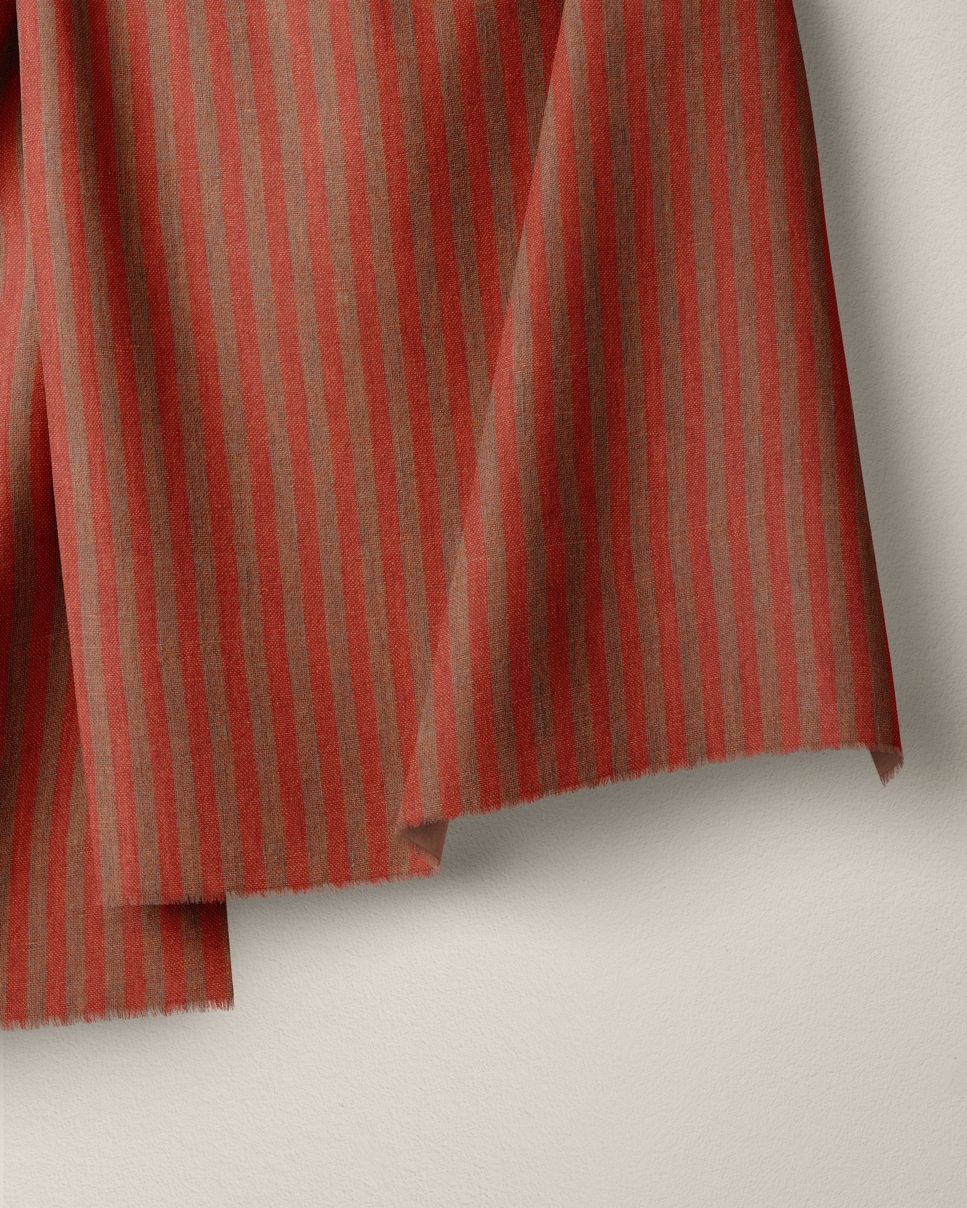 Apple Crisp Candy Stripe Washed Linen - Image 2