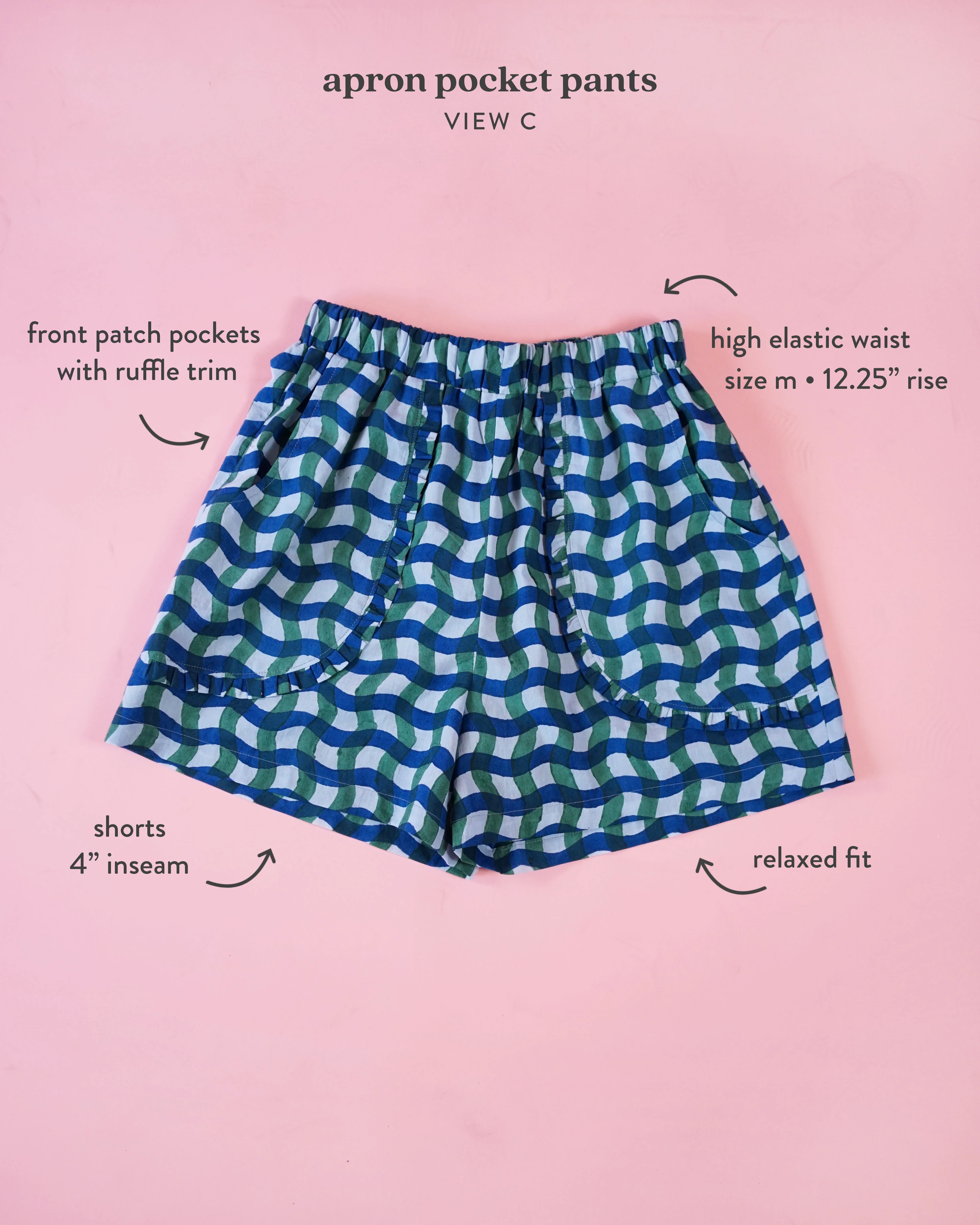 Apron Pocket Pants PDF Sewing Pattern - Image 19