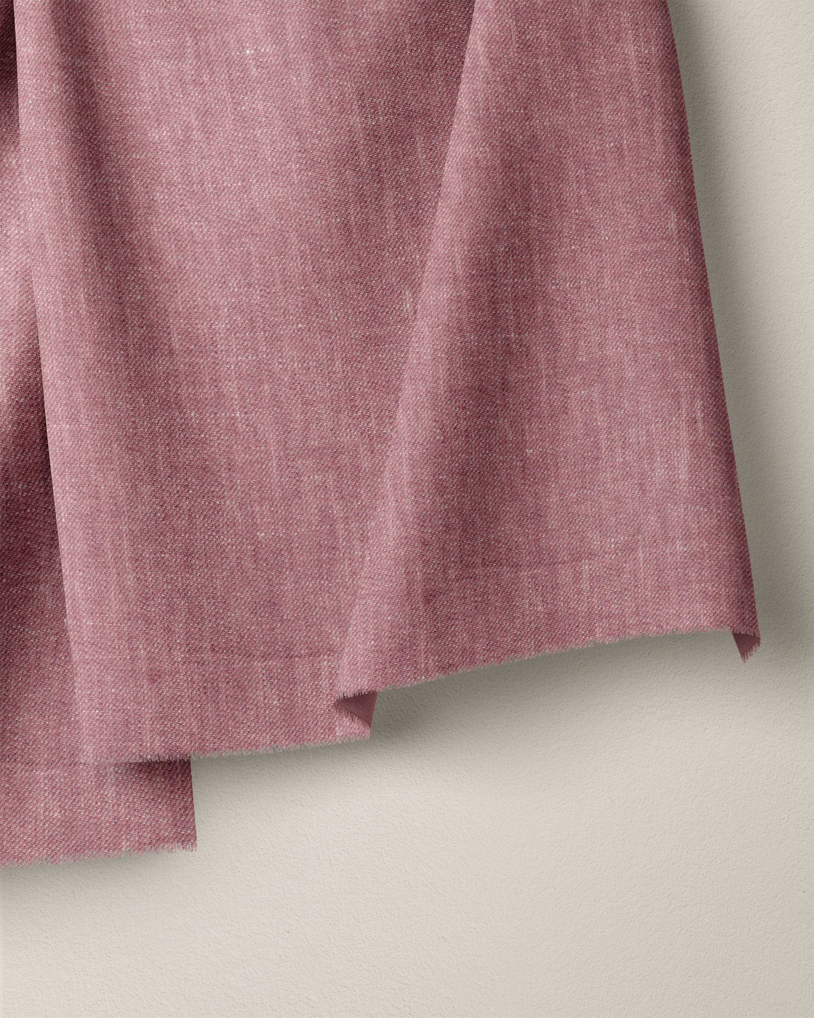 Berry Marmalade Linen Denim Twill - Image 2