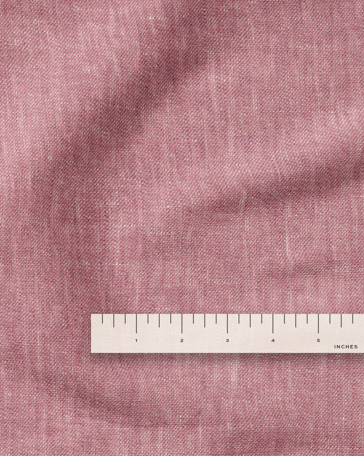 Berry Marmalade Linen Denim Twill - Image 3