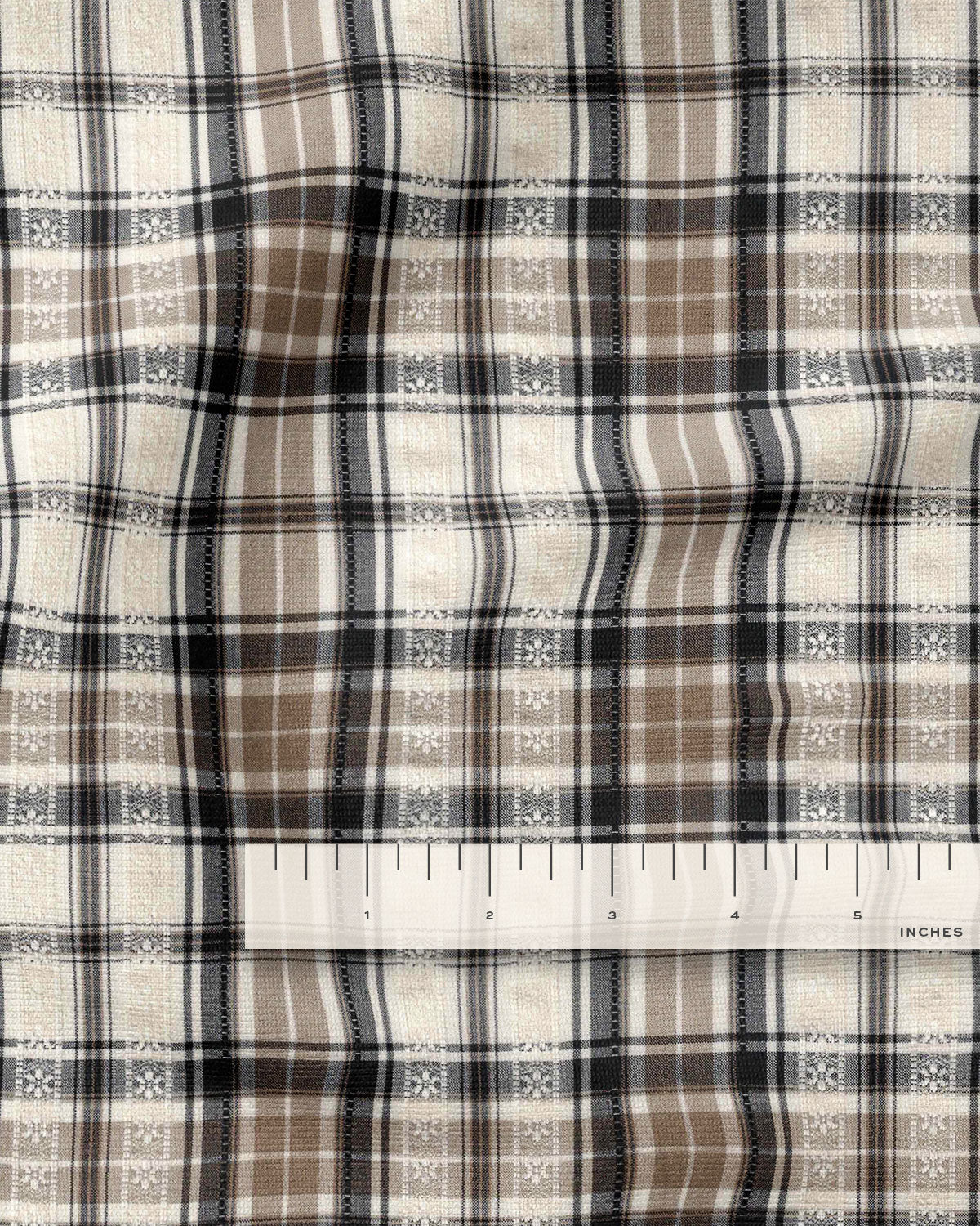 Birchlight Plaid Cotton Jacquard - Image 3