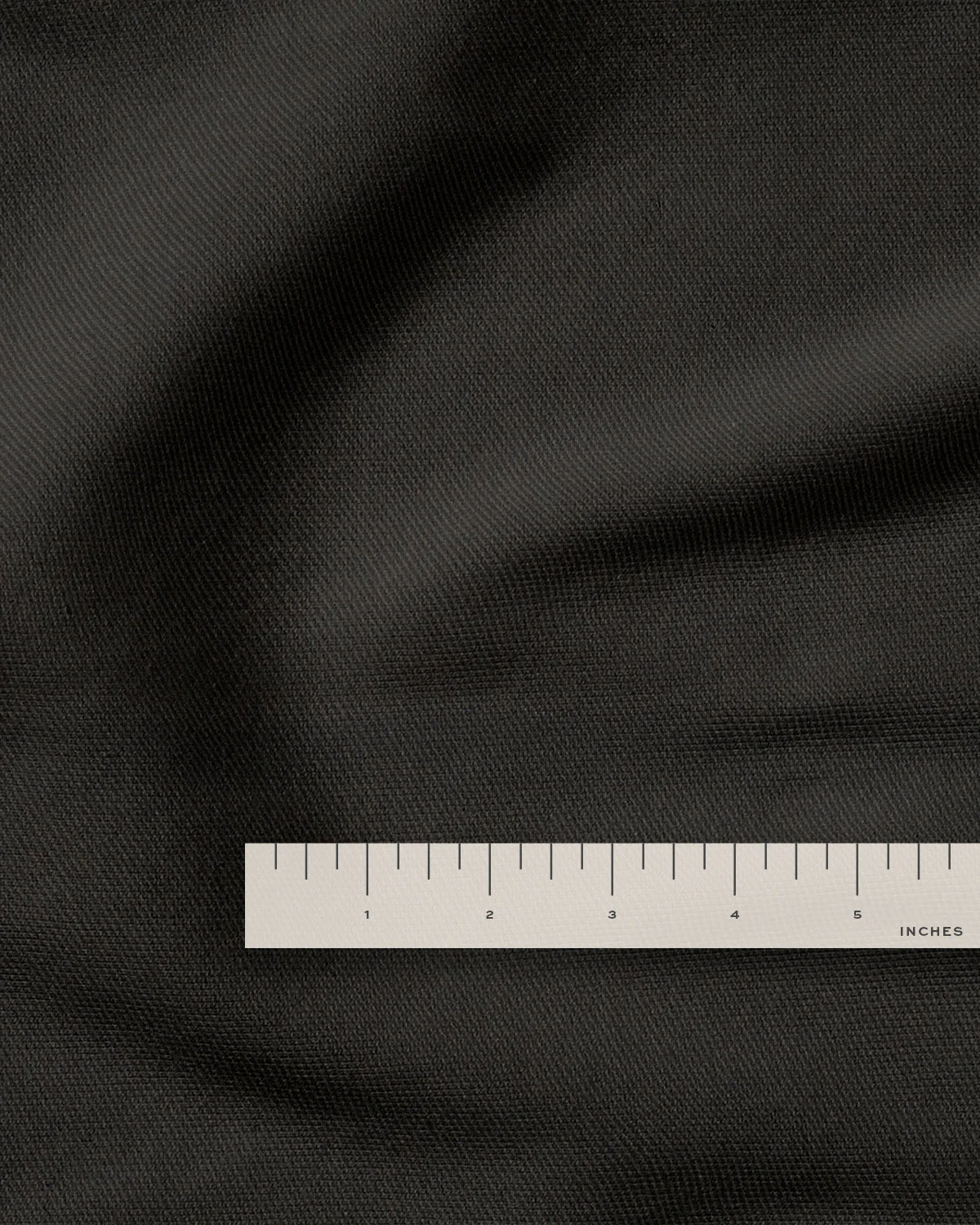 Black Washed Cotton Twill - Image 3