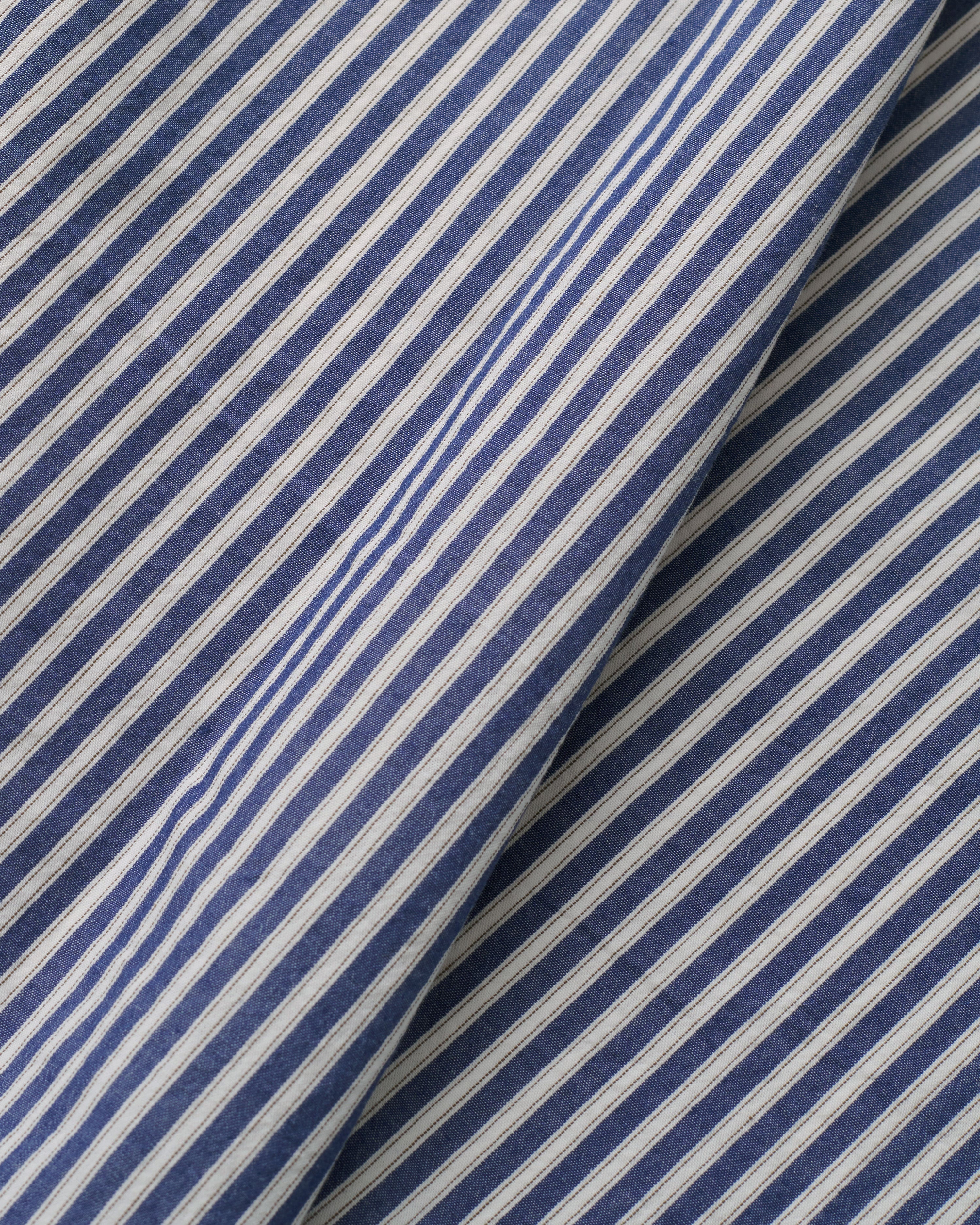Blue and White Premium Striped Cotton - Image 2