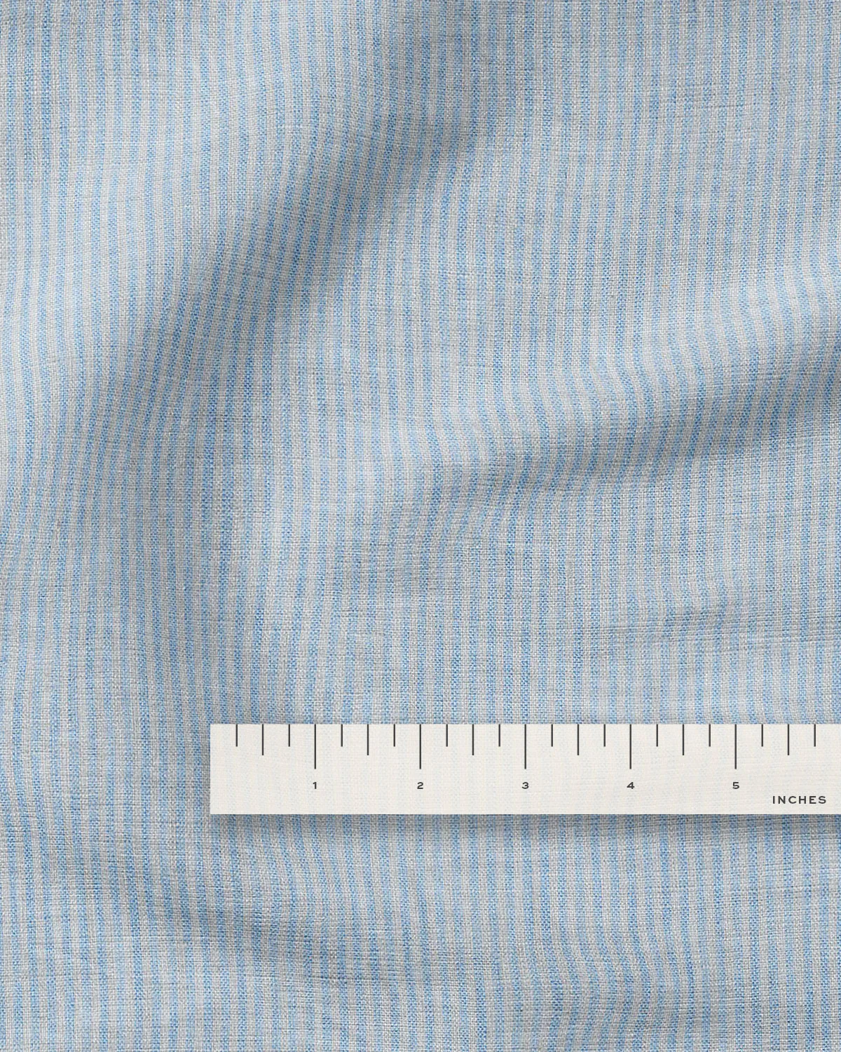 Blue Angel Thin Stripe Linen - Image 3