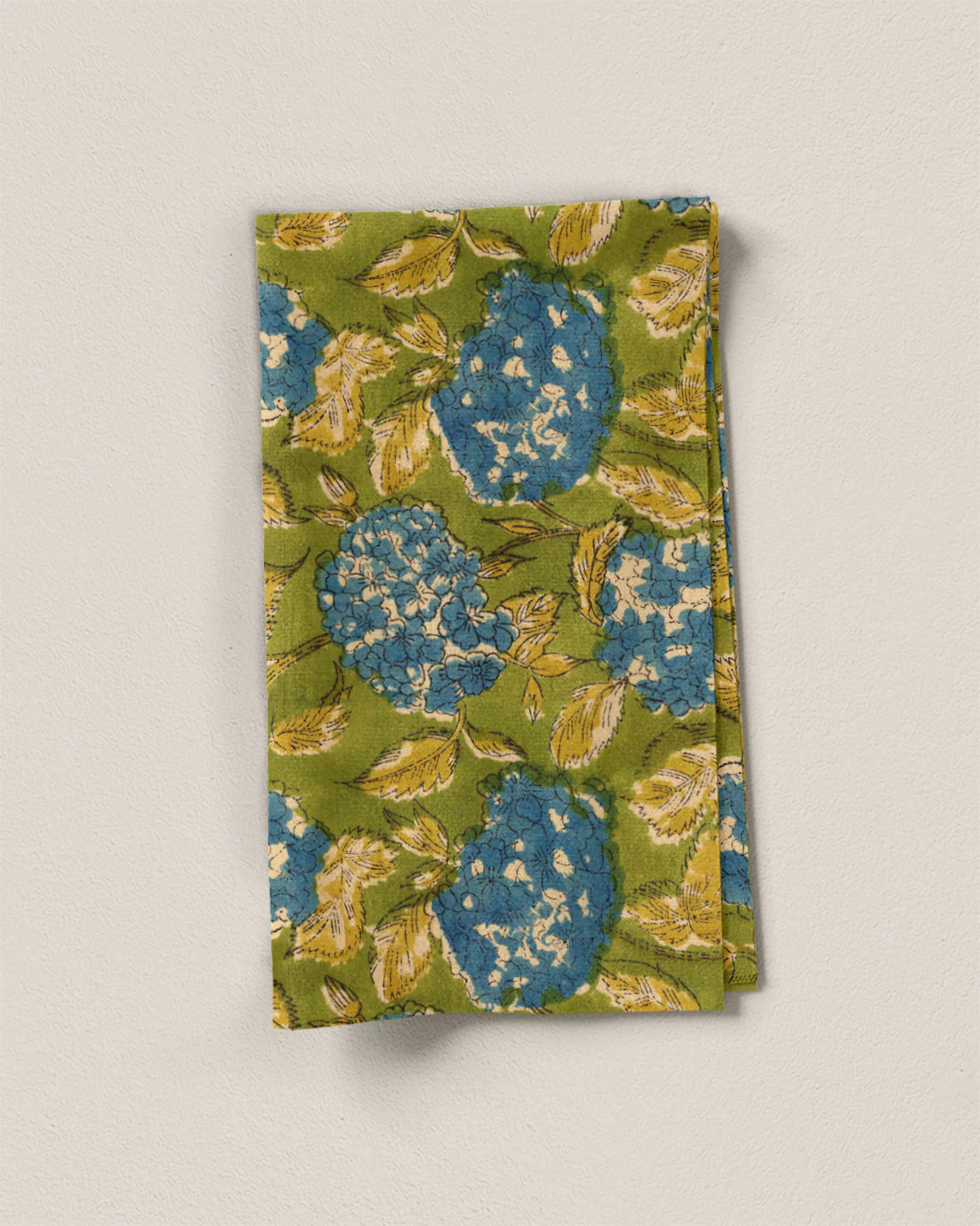 Bluebell Large Floral Block Print Cotton
