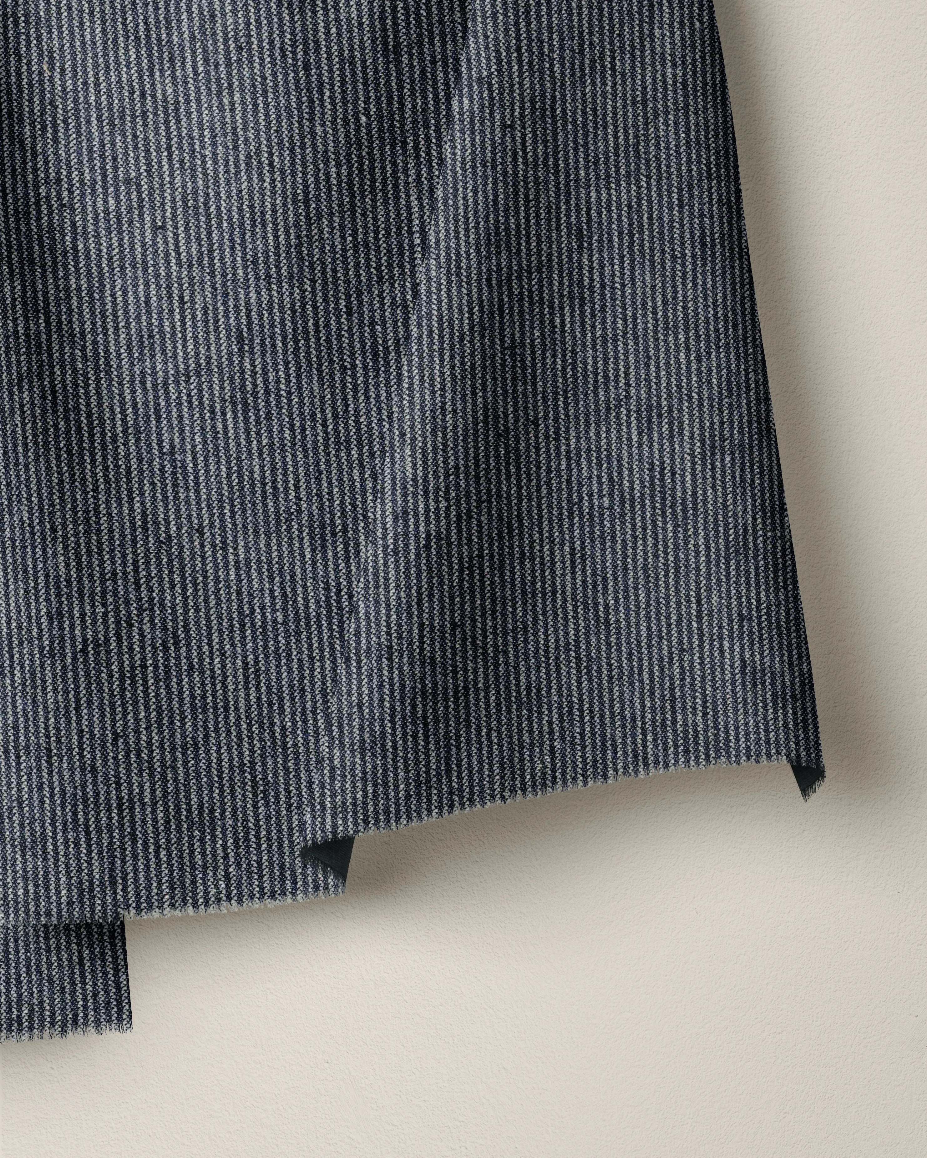 Classic Wash Railroad Stripe Denim - Image 2