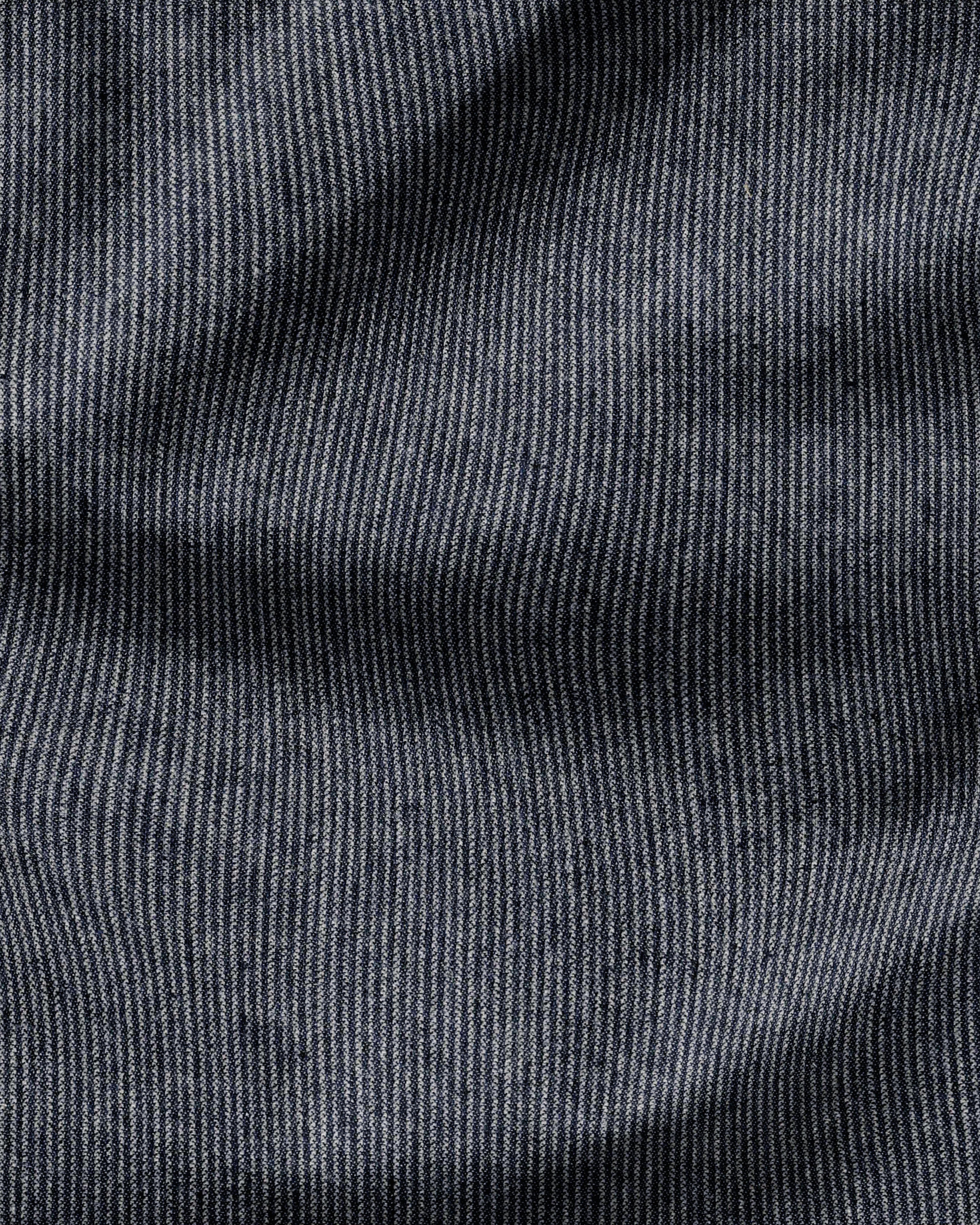 Classic Wash Railroad Stripe Denim - Image 3