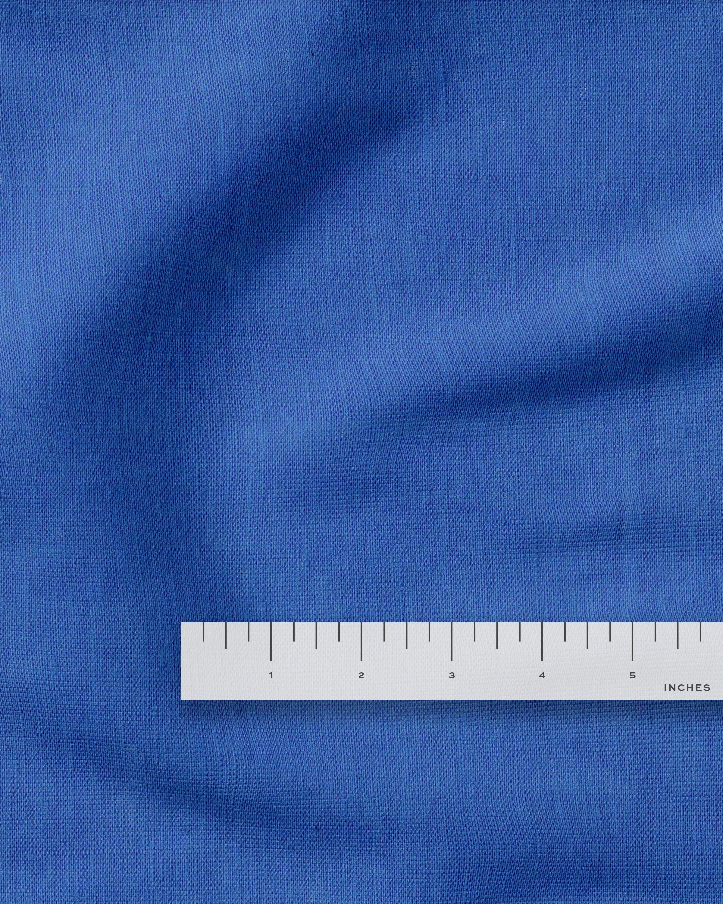 Cobalt Summer Cloud Linen - Image 3