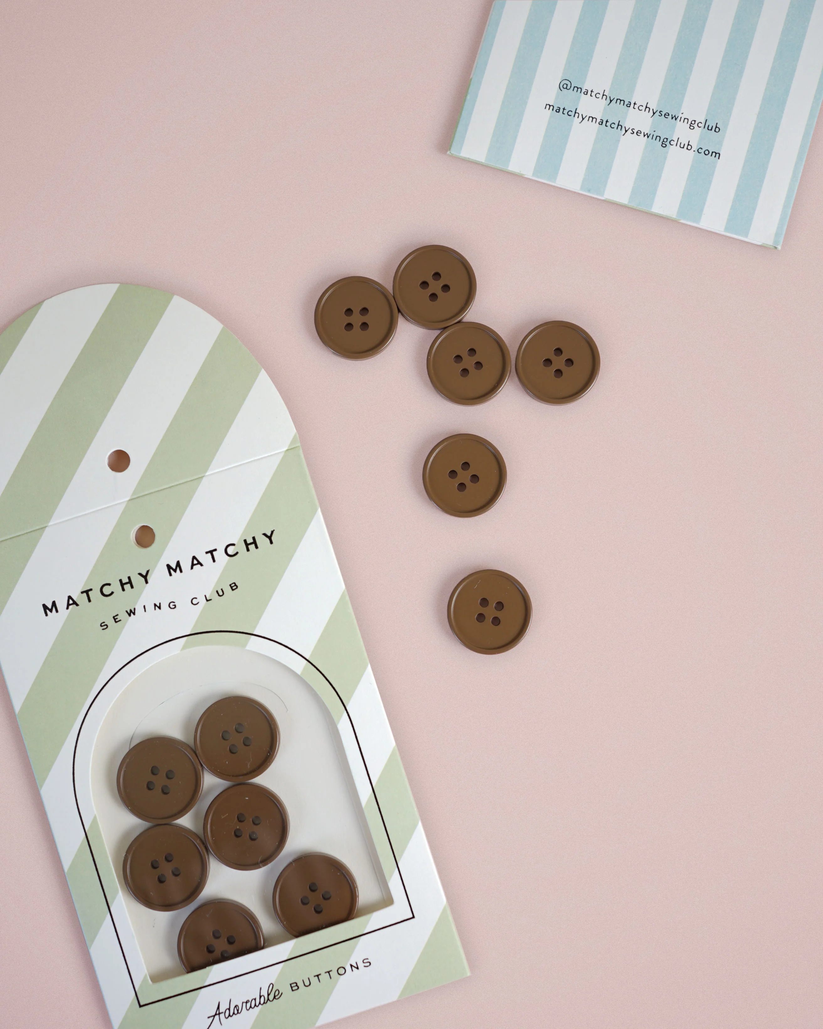 Cocoa Retro Buttons - Image 3