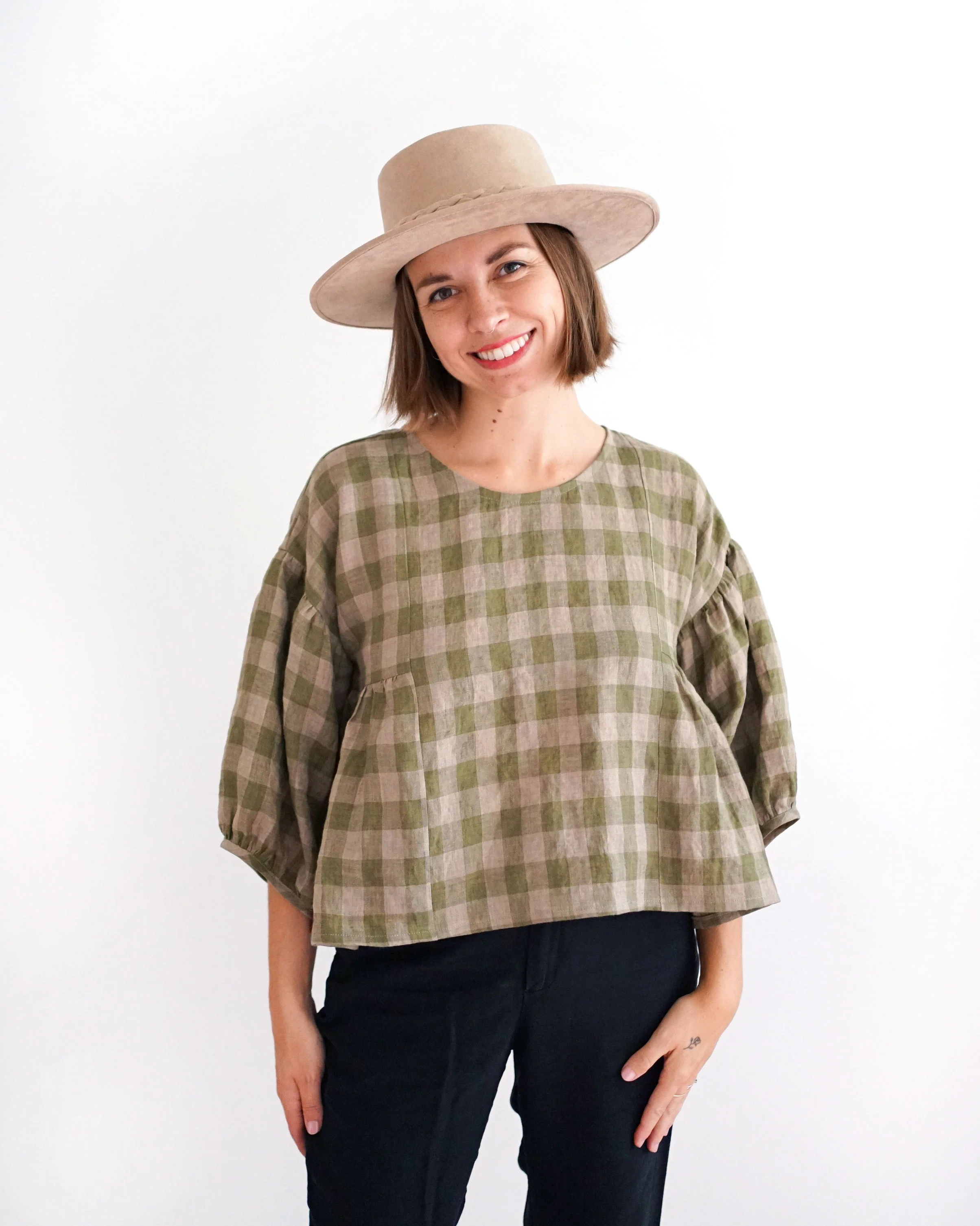 Collage Gather Top PDF Sewing Pattern - Image 10