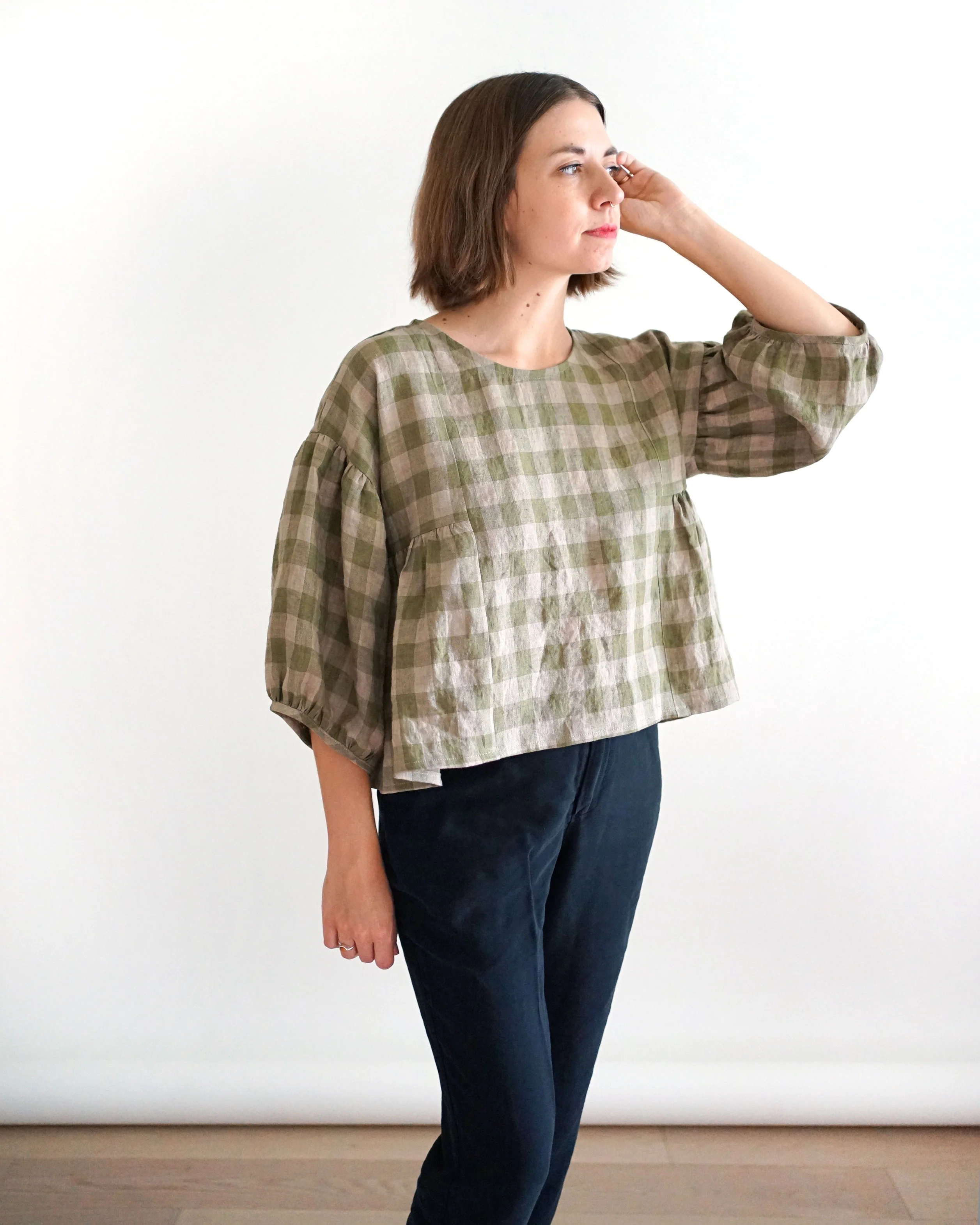 Collage Gather Top PDF Sewing Pattern - Image 14