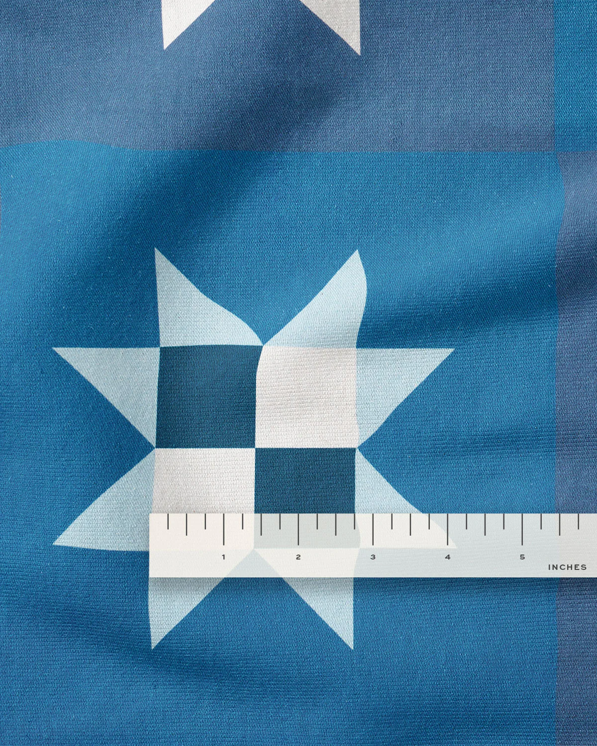 Patchwork Star Washed Cotton Twill - Image 3