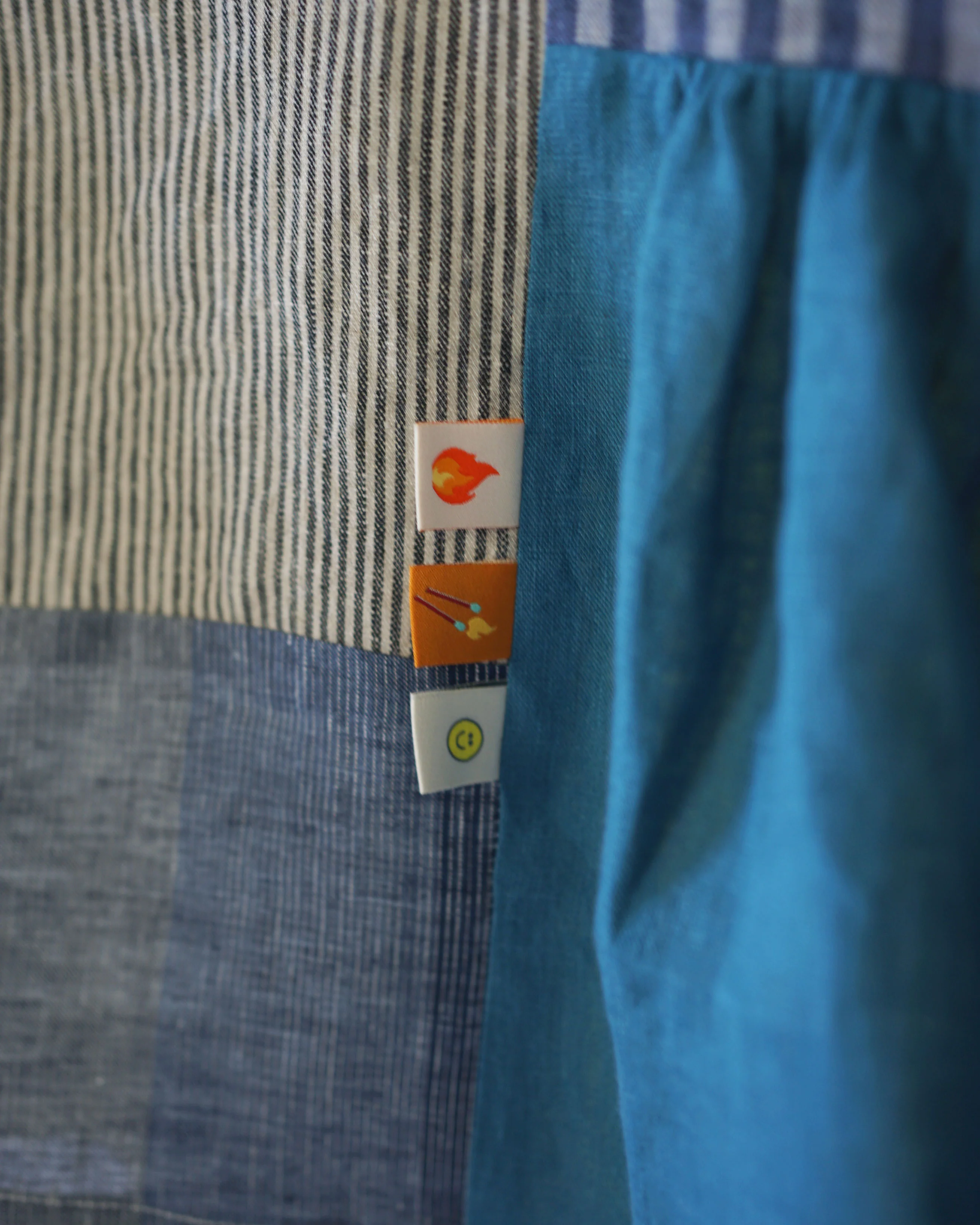 One of a Kind Collage Gather Top • 2XL - Image 4