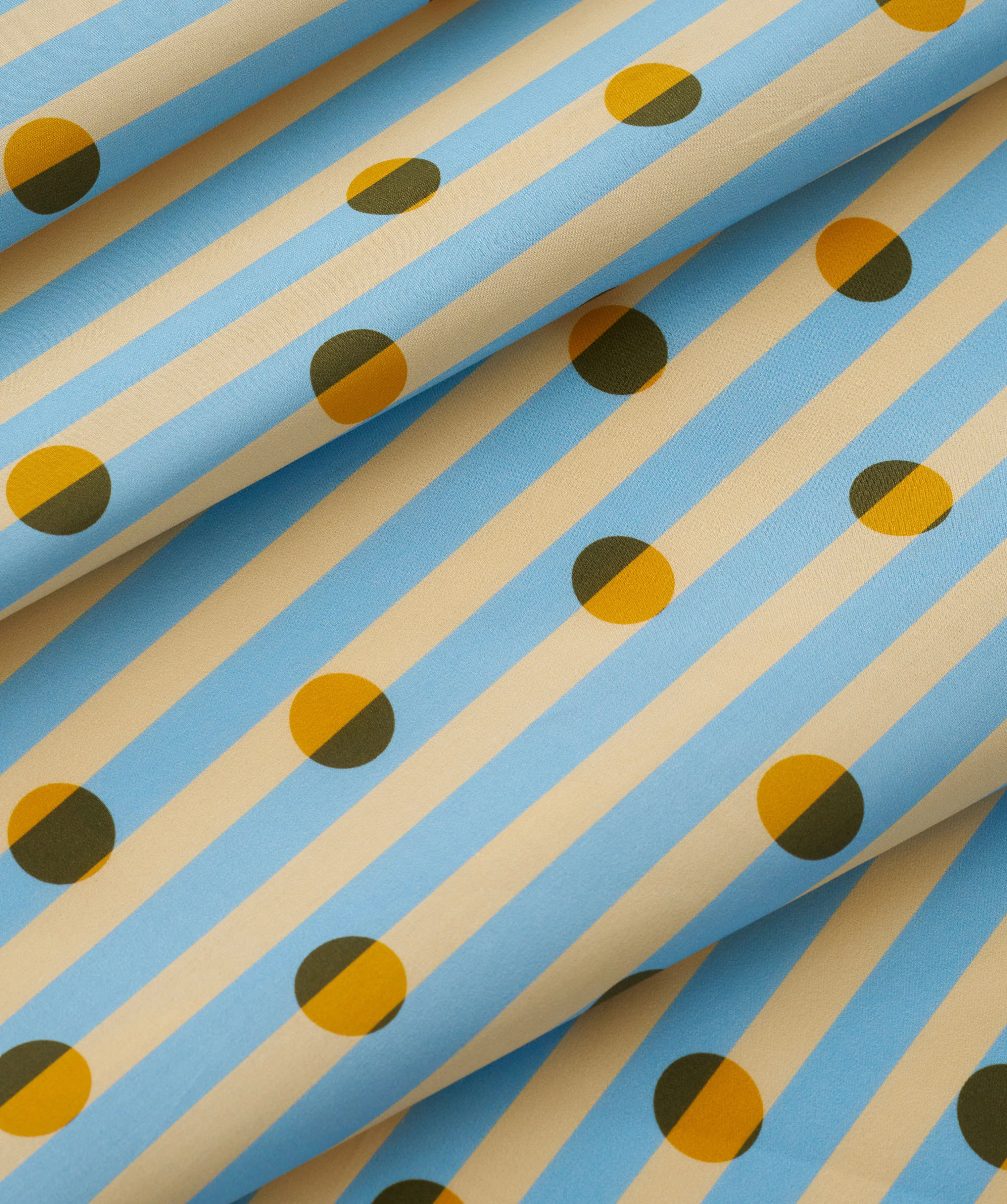 Dot and Stripe Smooth Cotton Poplin - Image 2