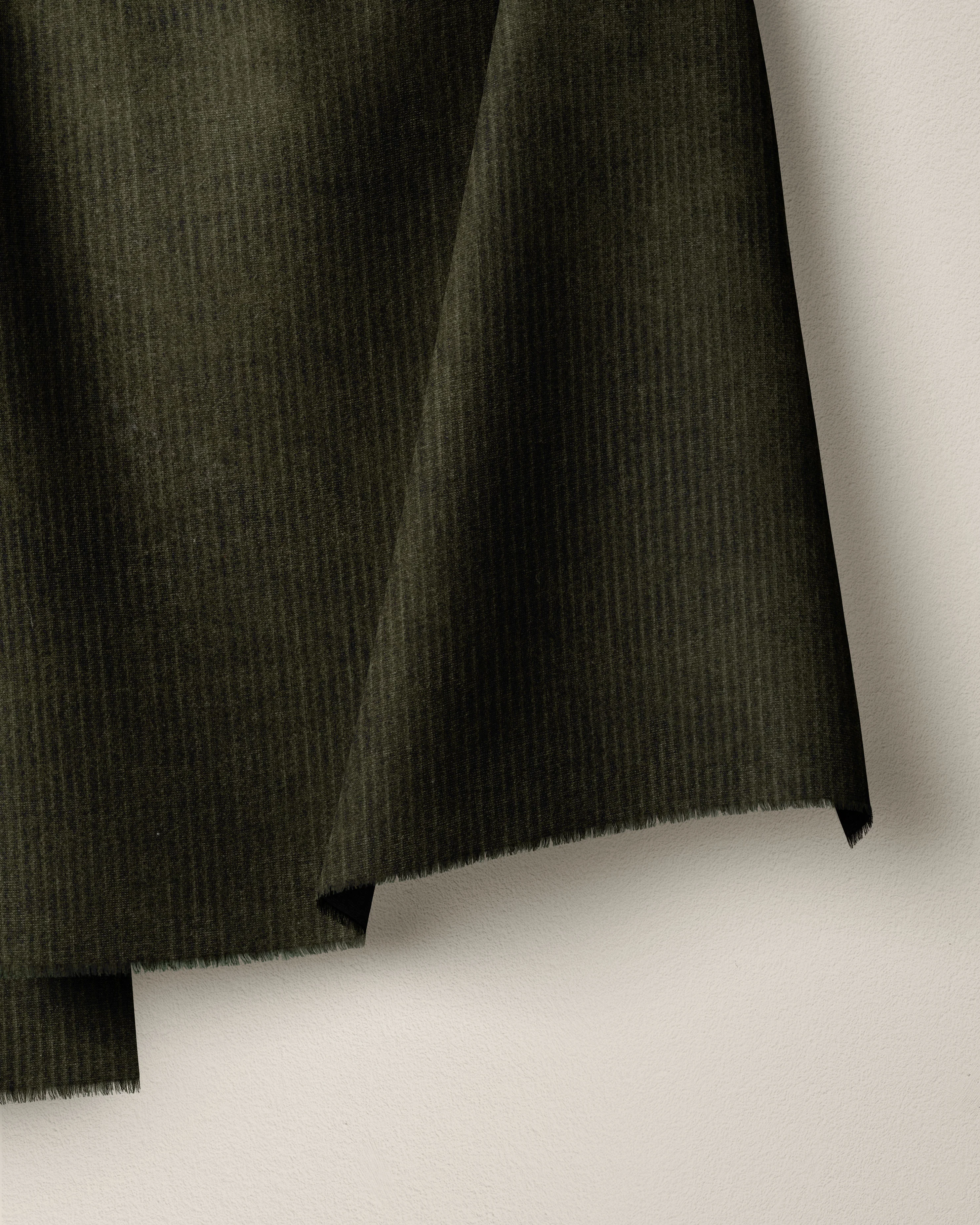 Dusty Kale 11 Wale Soft Wash Corduroy - Image 2