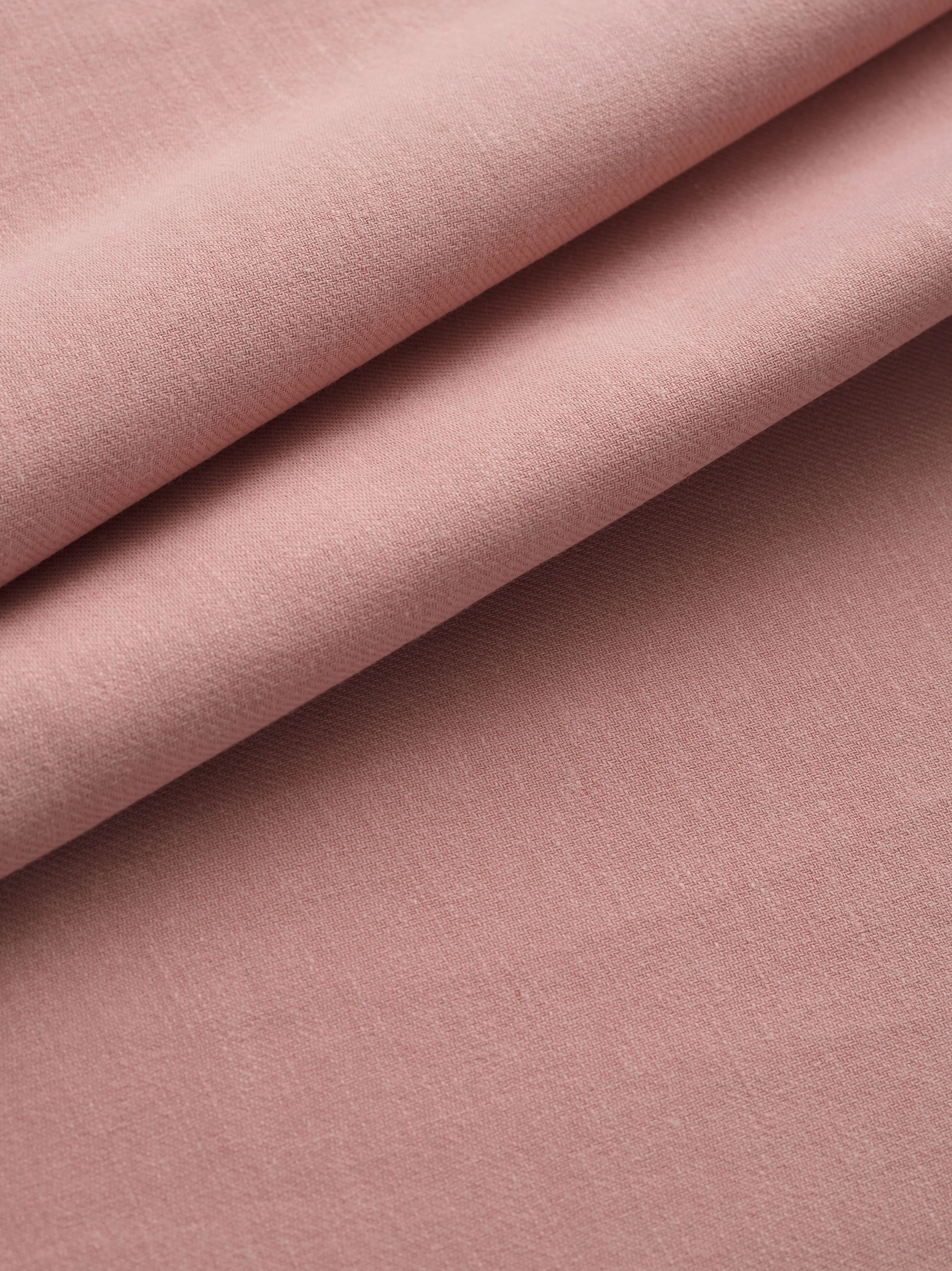 Dusty Peony Cotton Linen Twill - Image 2