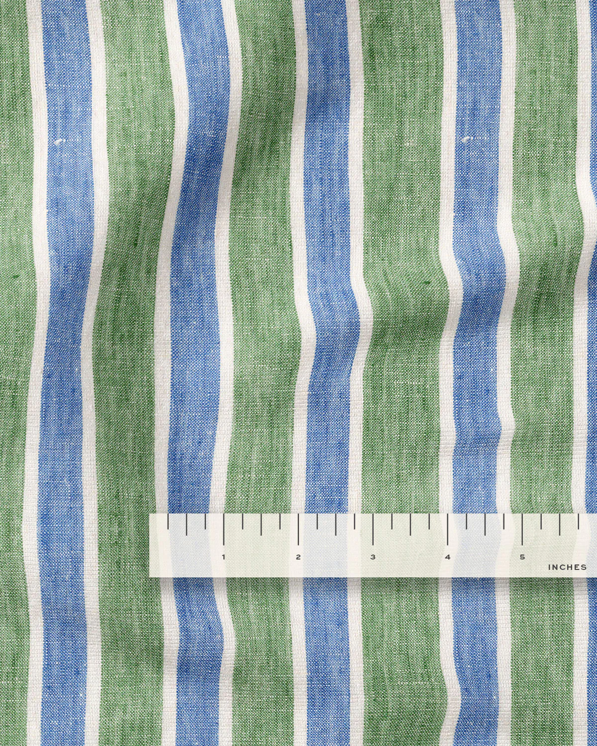Field Stripe Washed Linen - Image 3