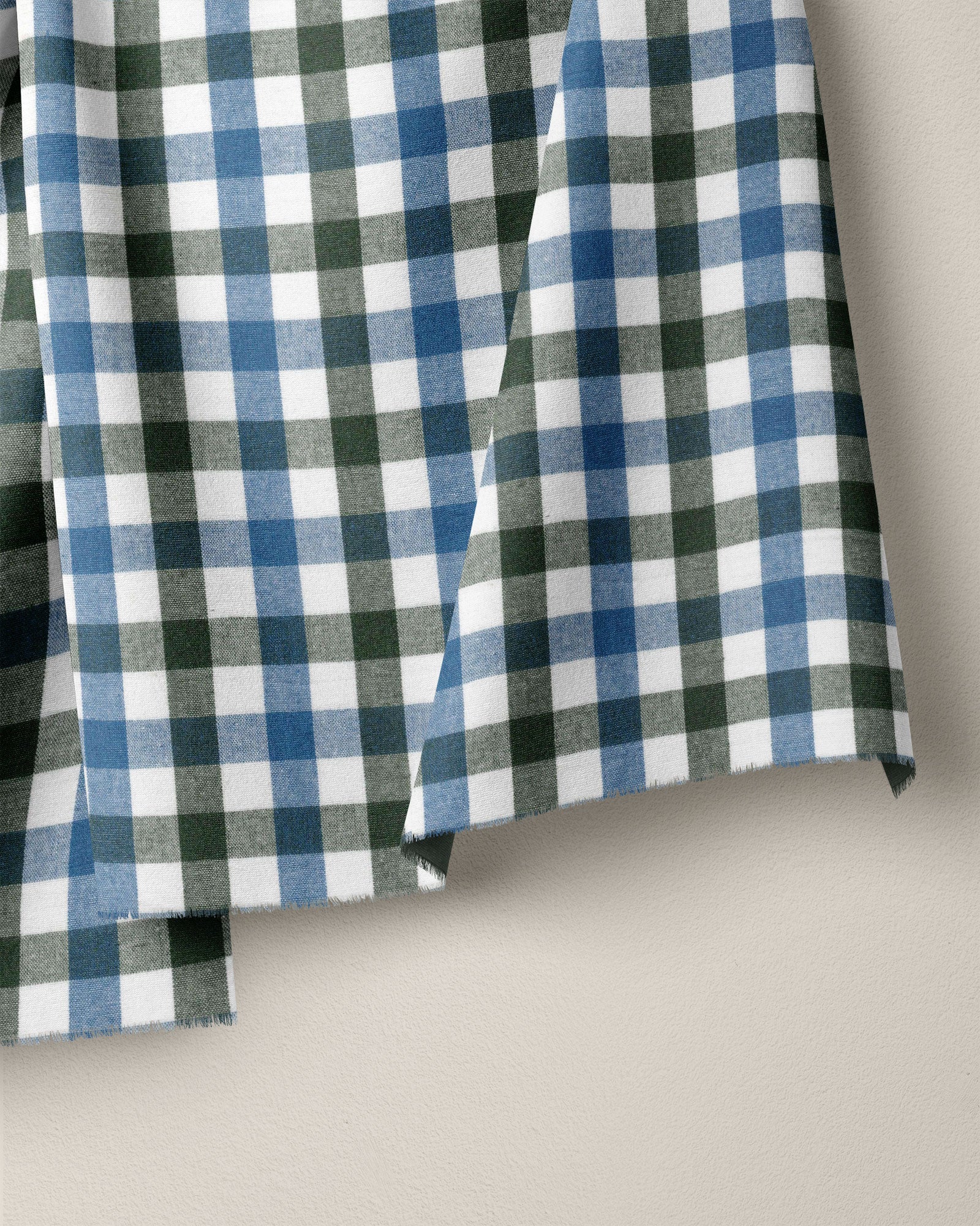 Forest Standard Gingham Cotton - Image 2