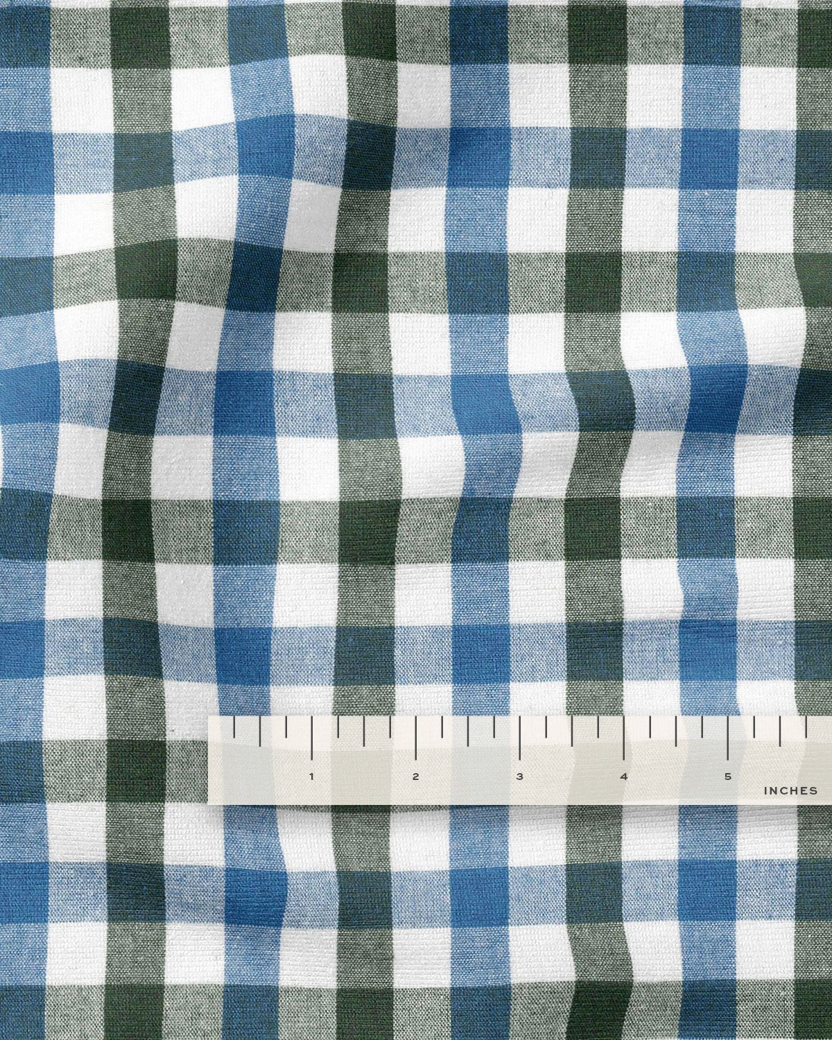 Forest Standard Gingham Cotton - Image 3