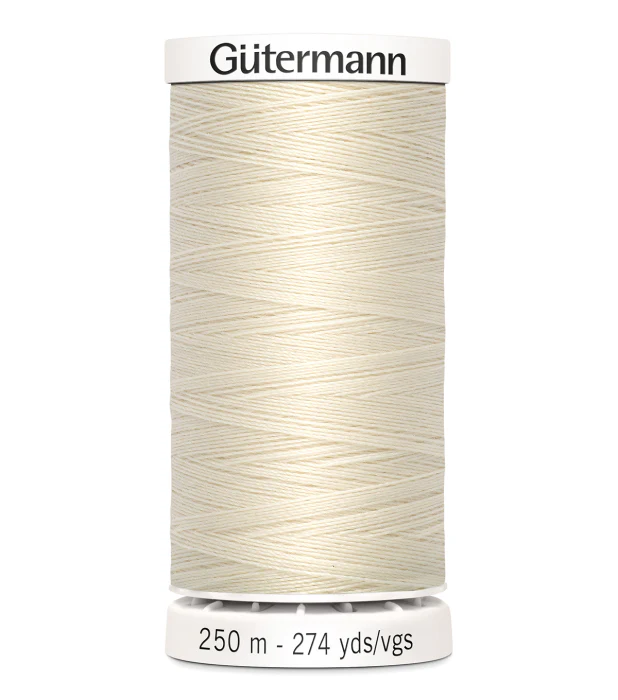 Gutermann Sew-All thread (274 yards) - #22 Eggshell