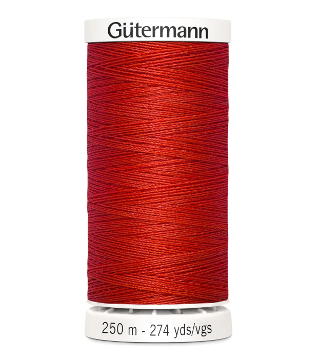 Gutermann Sew-All thread (274 yards) - #405 Flame Red
