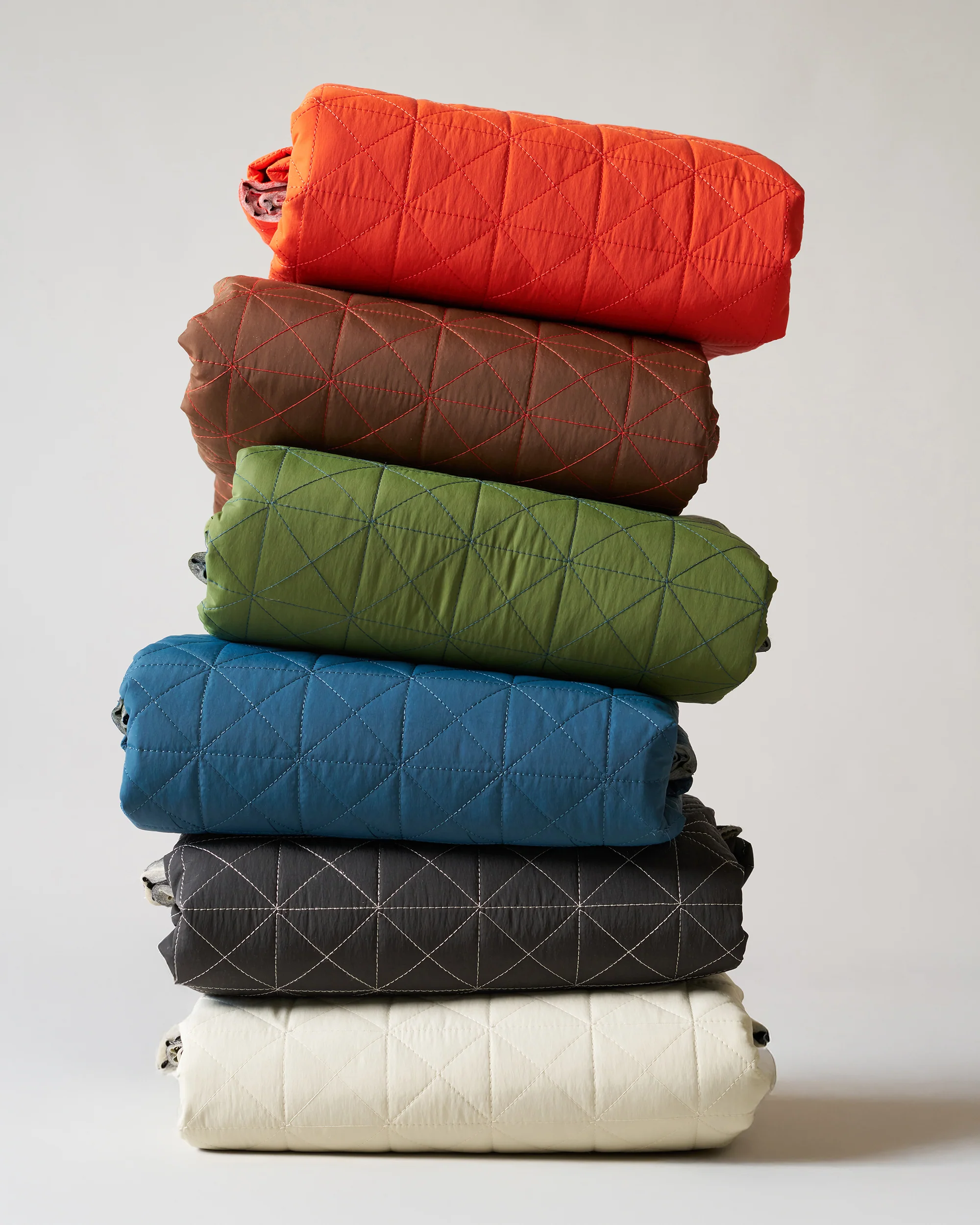 Ink and Olive Quilted Puffer - Image 5
