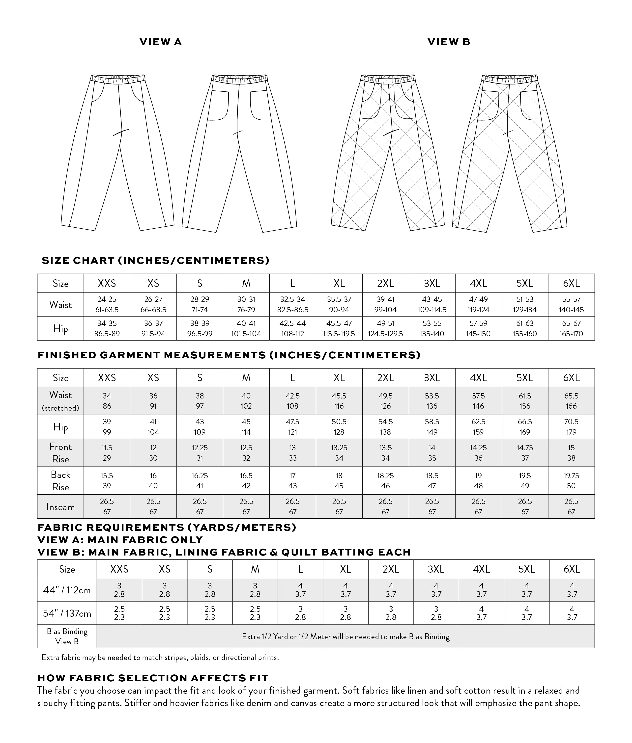 Kite Pants PDF Sewing Pattern - Image 19