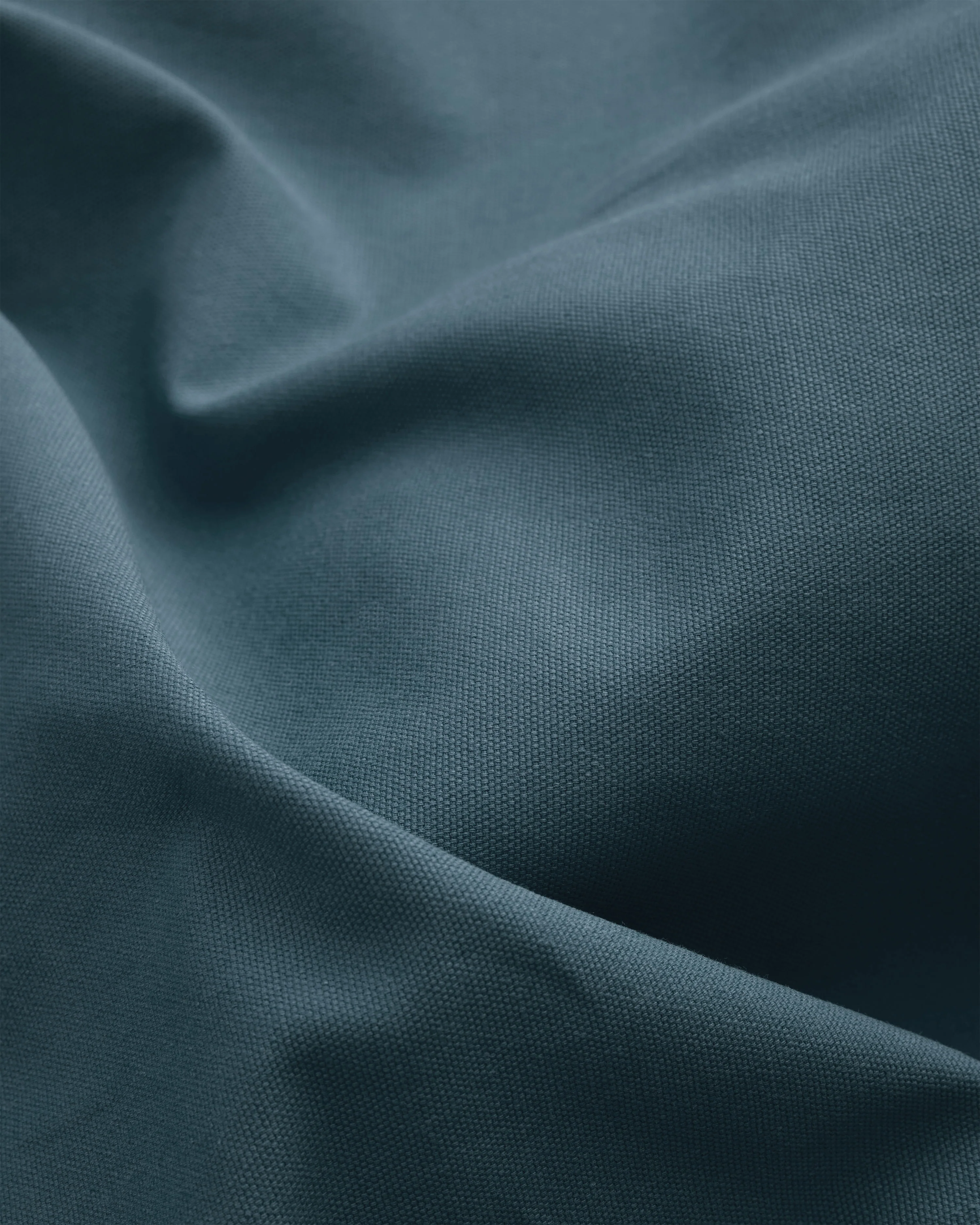 Mechanic Blue Relaxed Cotton Canvas