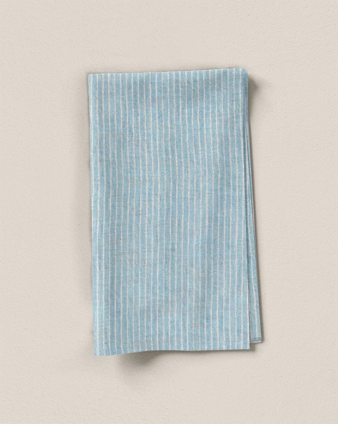 Morning Sky Pencil Stripe Linen