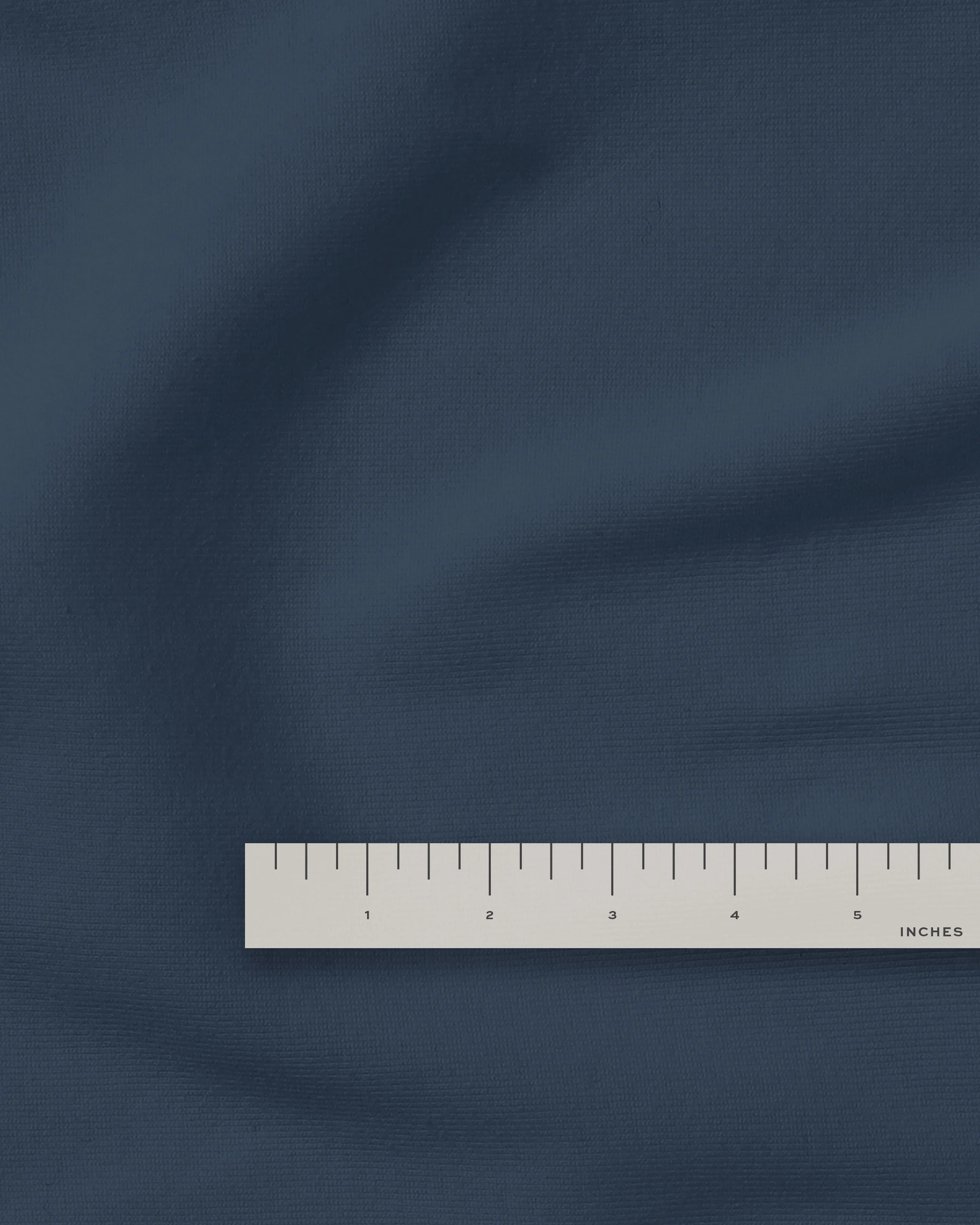 Navy Washed Cotton Poplin - Image 3