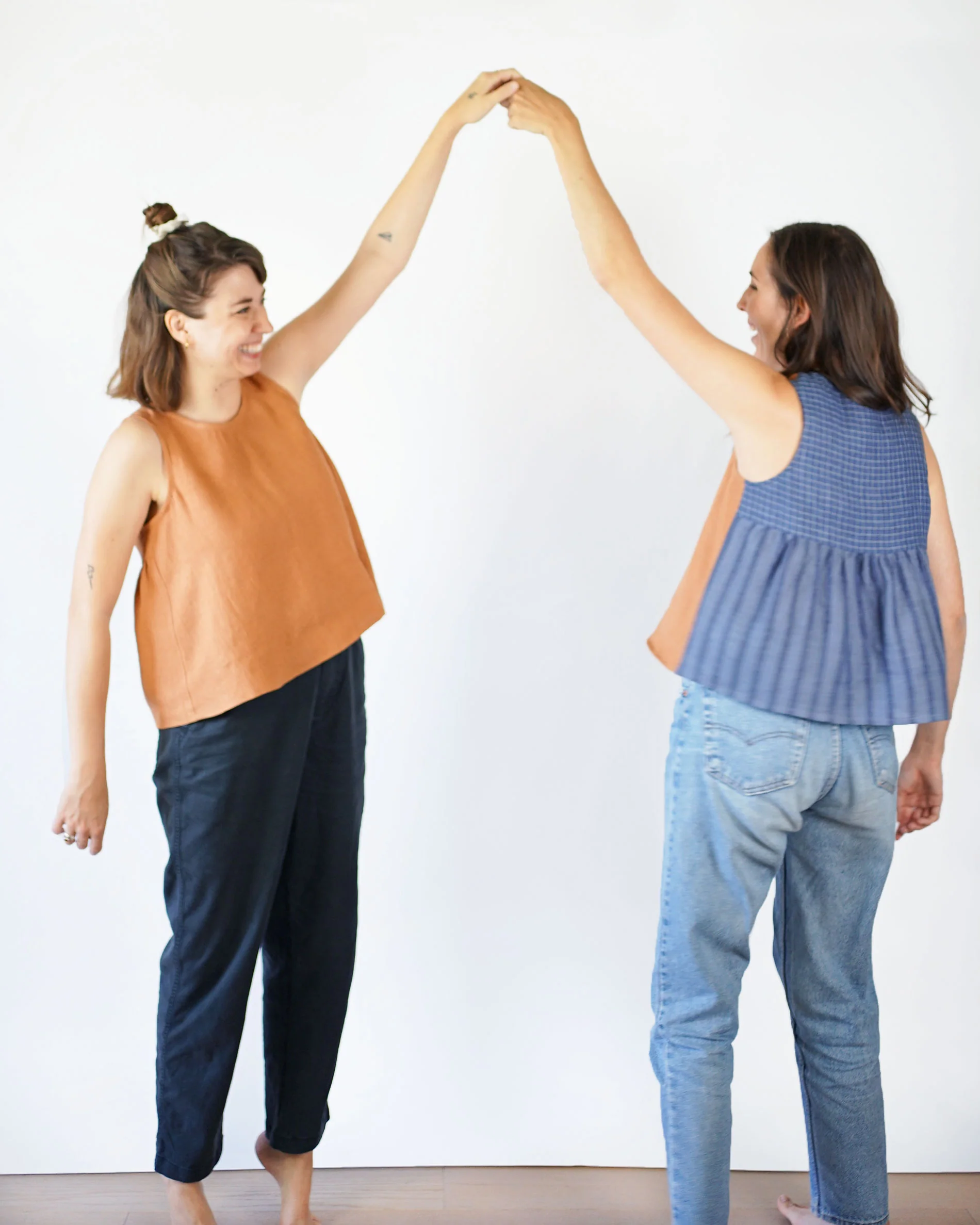 Peplum Split Tank PDF Sewing Pattern - Image 5