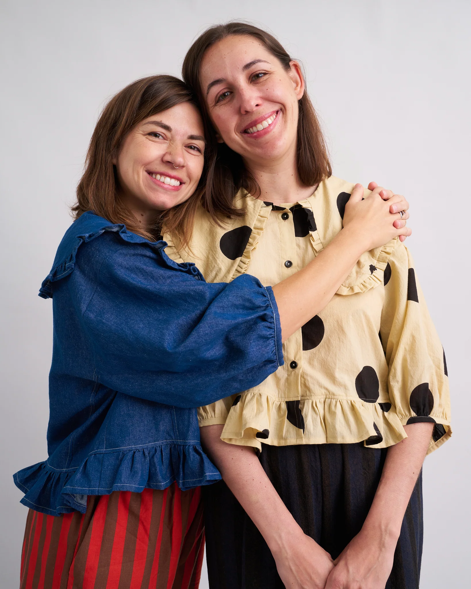 Playdate Blouse PDF Sewing Pattern | Dramatic Ruffle Collar Button Up Shirt - Image 3