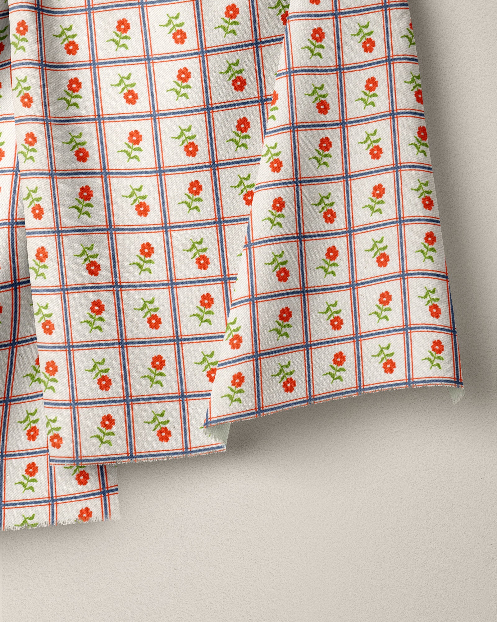 Posey Grid Custom Cotton Twill - Image 2