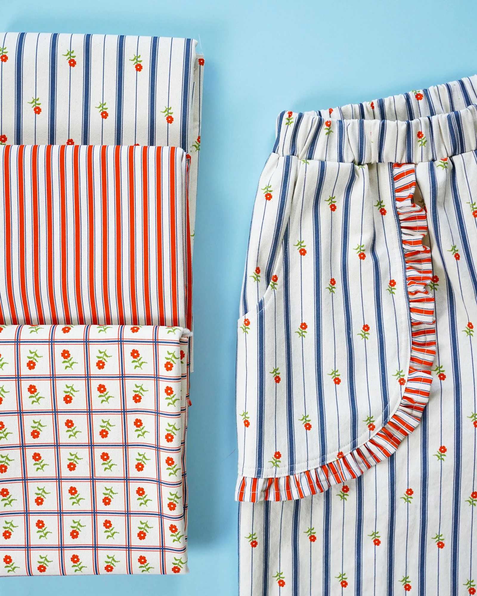 Posey Grid Custom Cotton Twill - Image 5