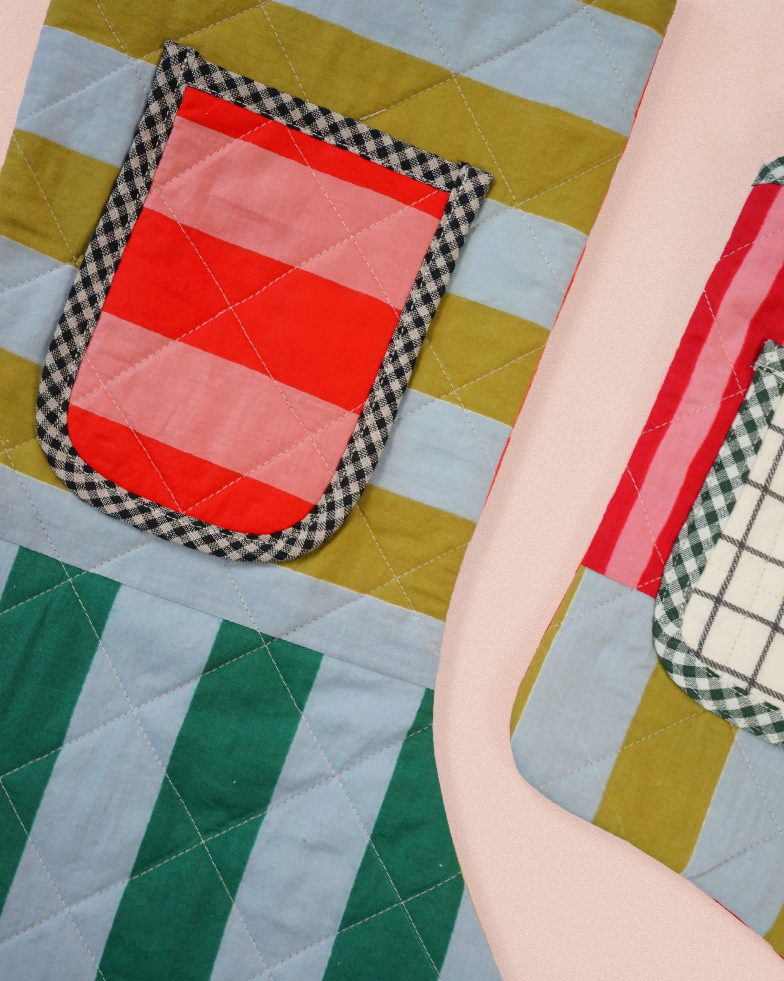 Quilted Pocket Stocking PDF Sewing Pattern - Image 11