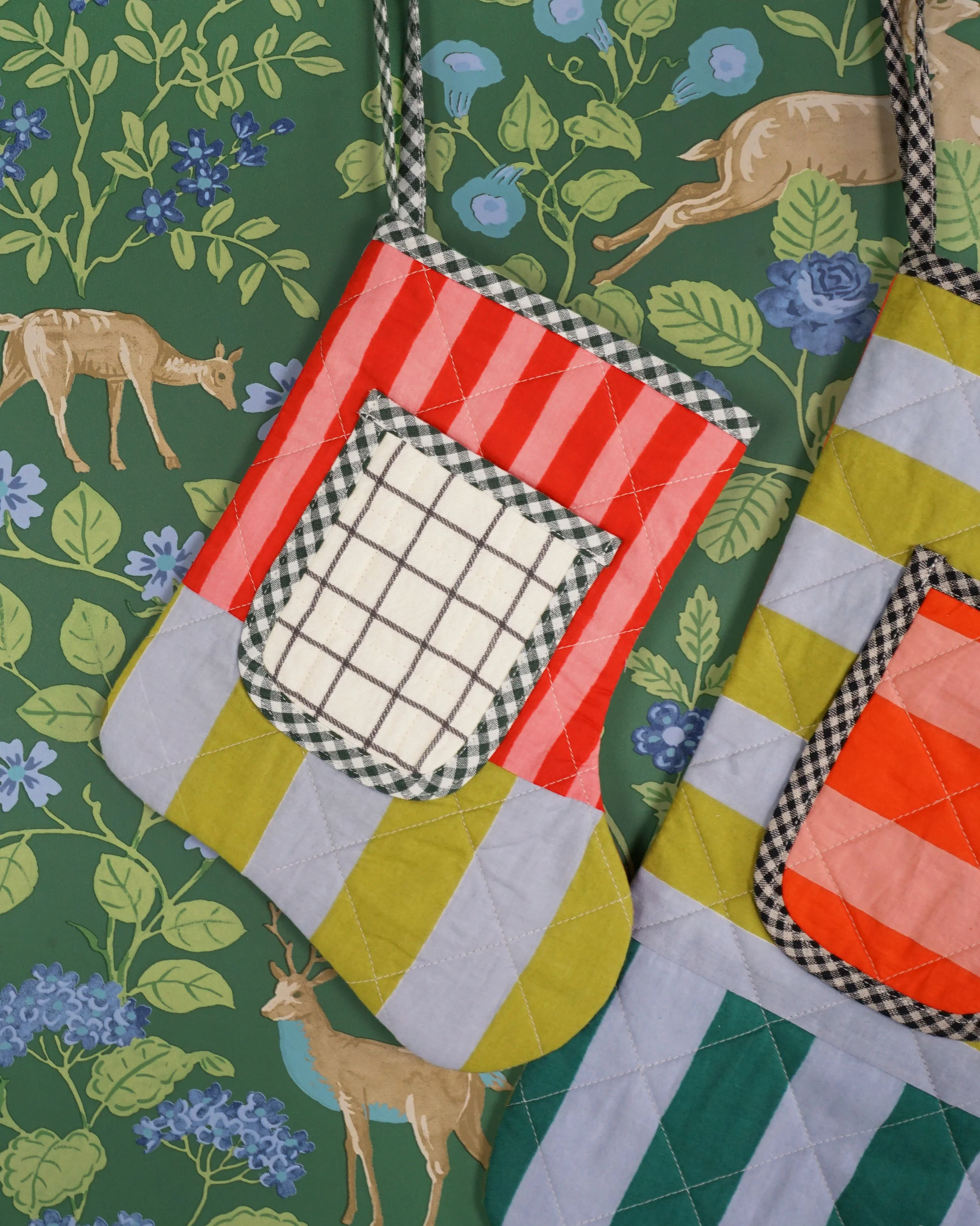 Quilted Pocket Stocking PDF Sewing Pattern - Image 4