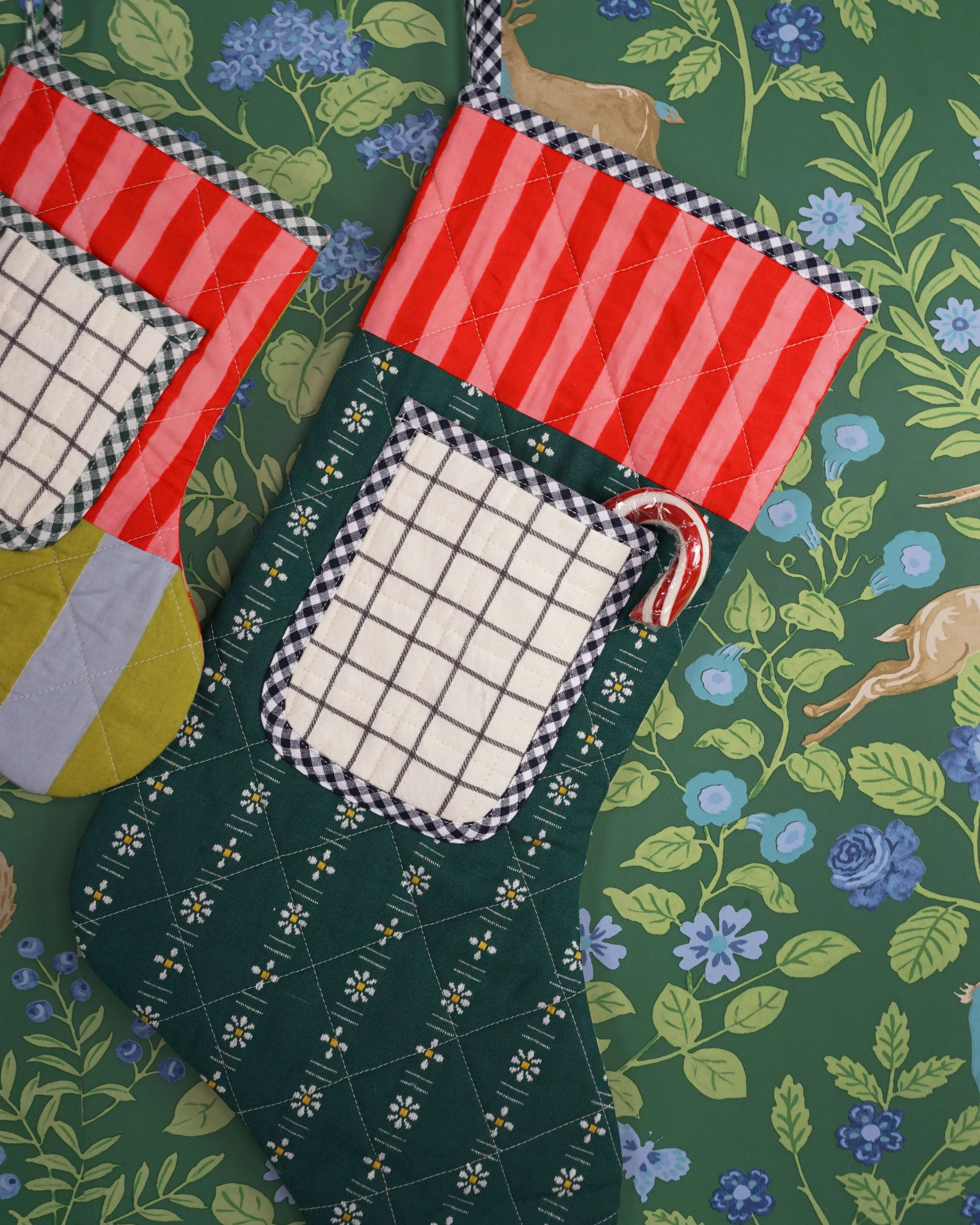 Quilted Pocket Stocking PDF Sewing Pattern - Image 7