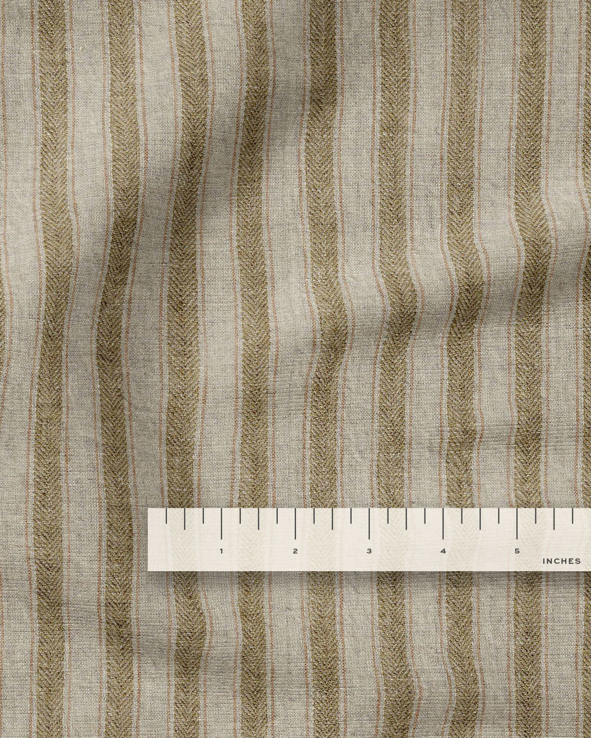 Baby Gold Dutch Stripe Linen - Image 3