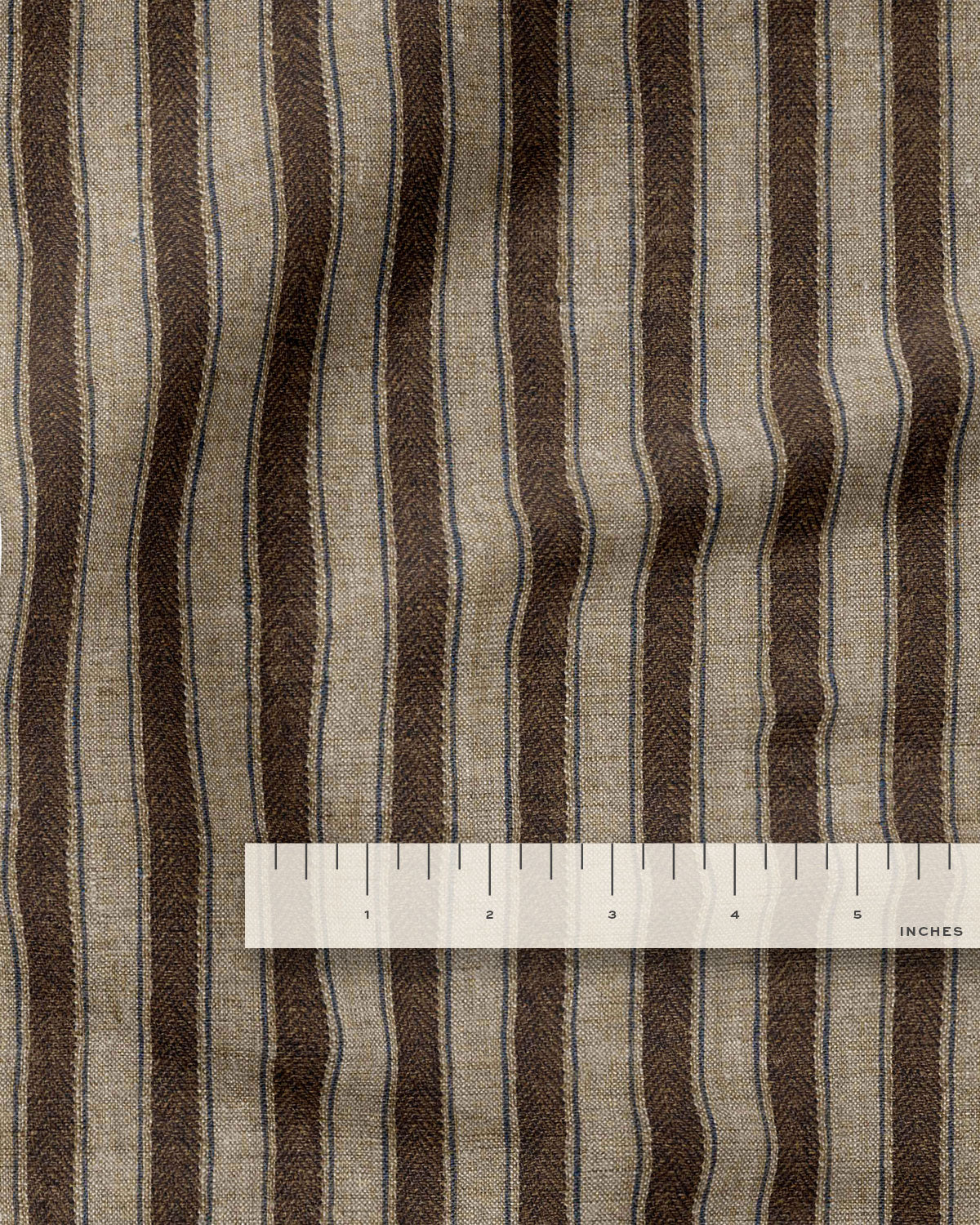 Salted Latte Dutch Stripe Linen - Image 3