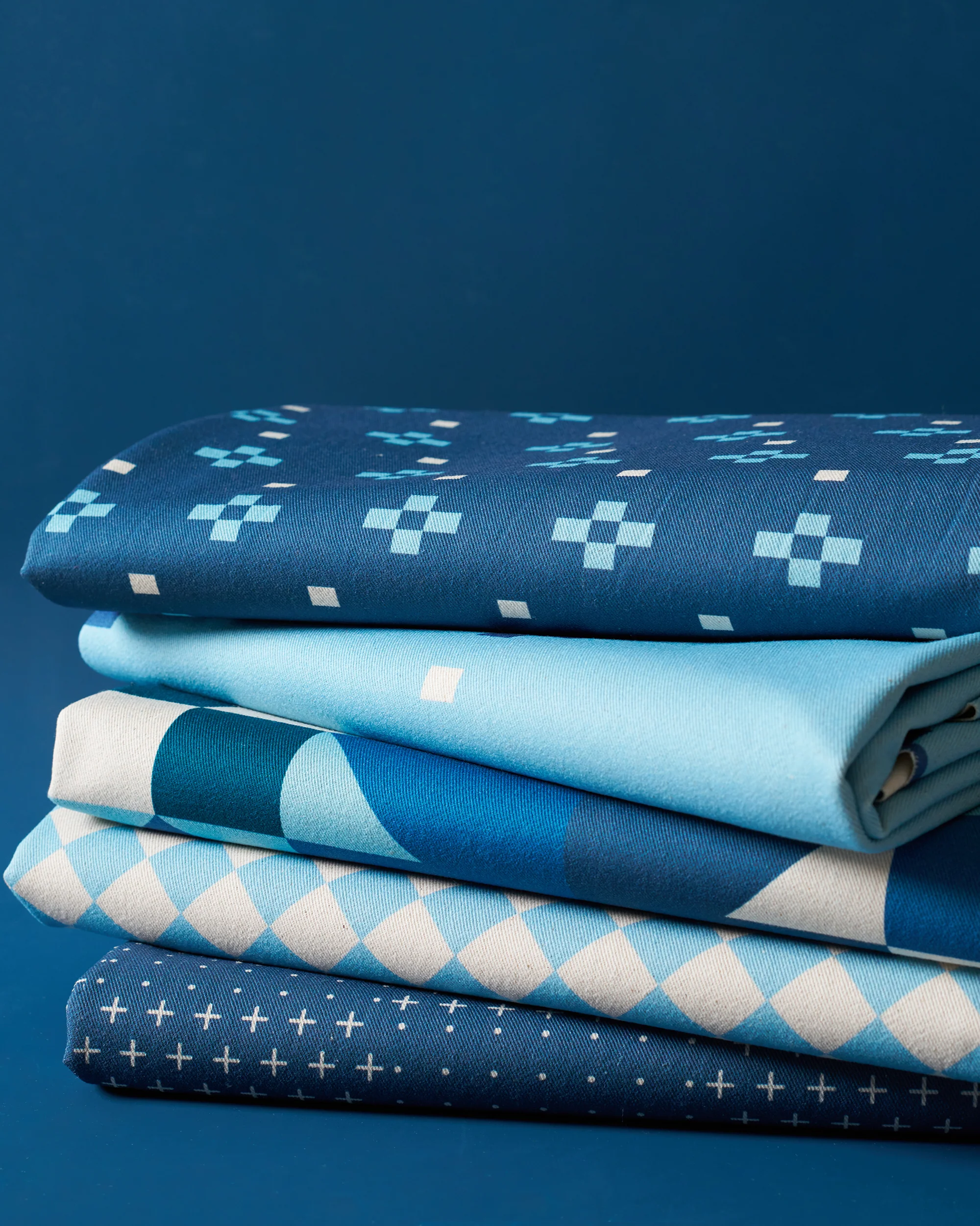Pixel Dot Washed Cotton Twill - Image 5