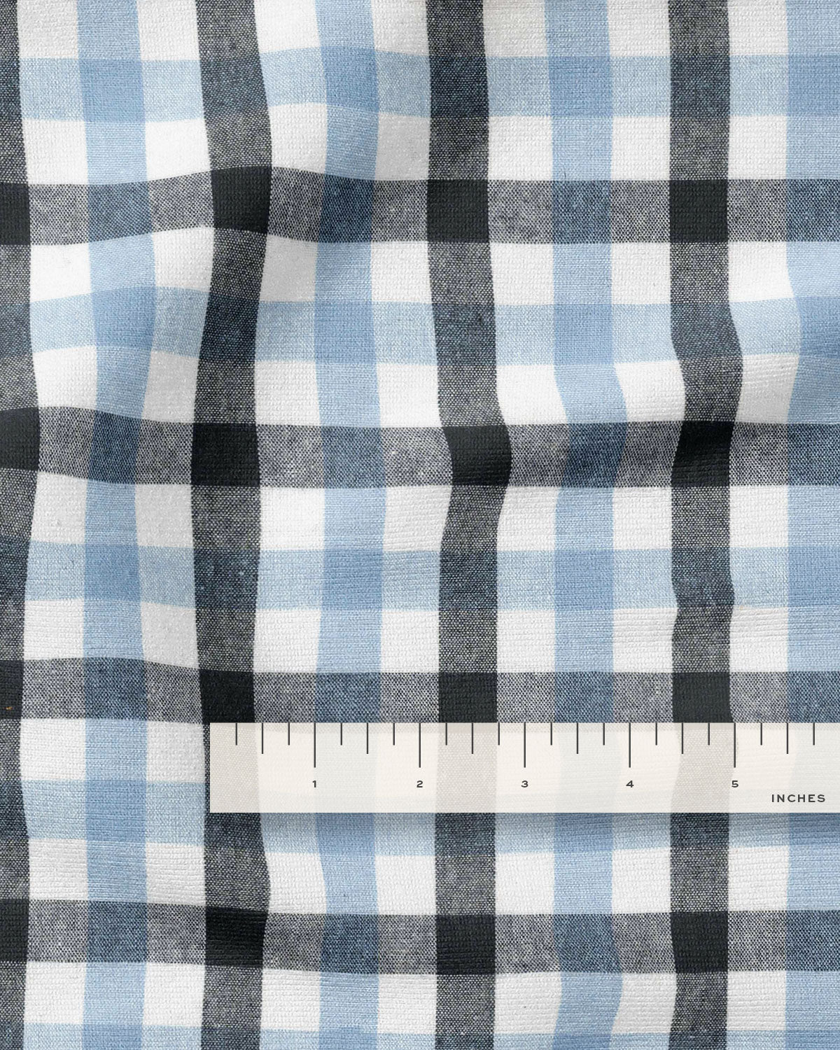 Sky Standard Gingham Cotton - Image 3