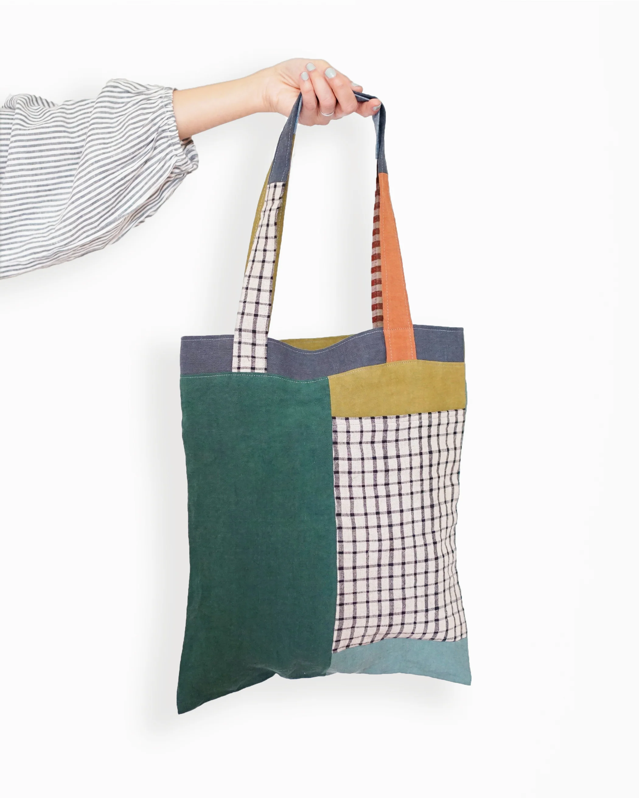 Stash Pocket Tote PDF Sewing Pattern - Image 3