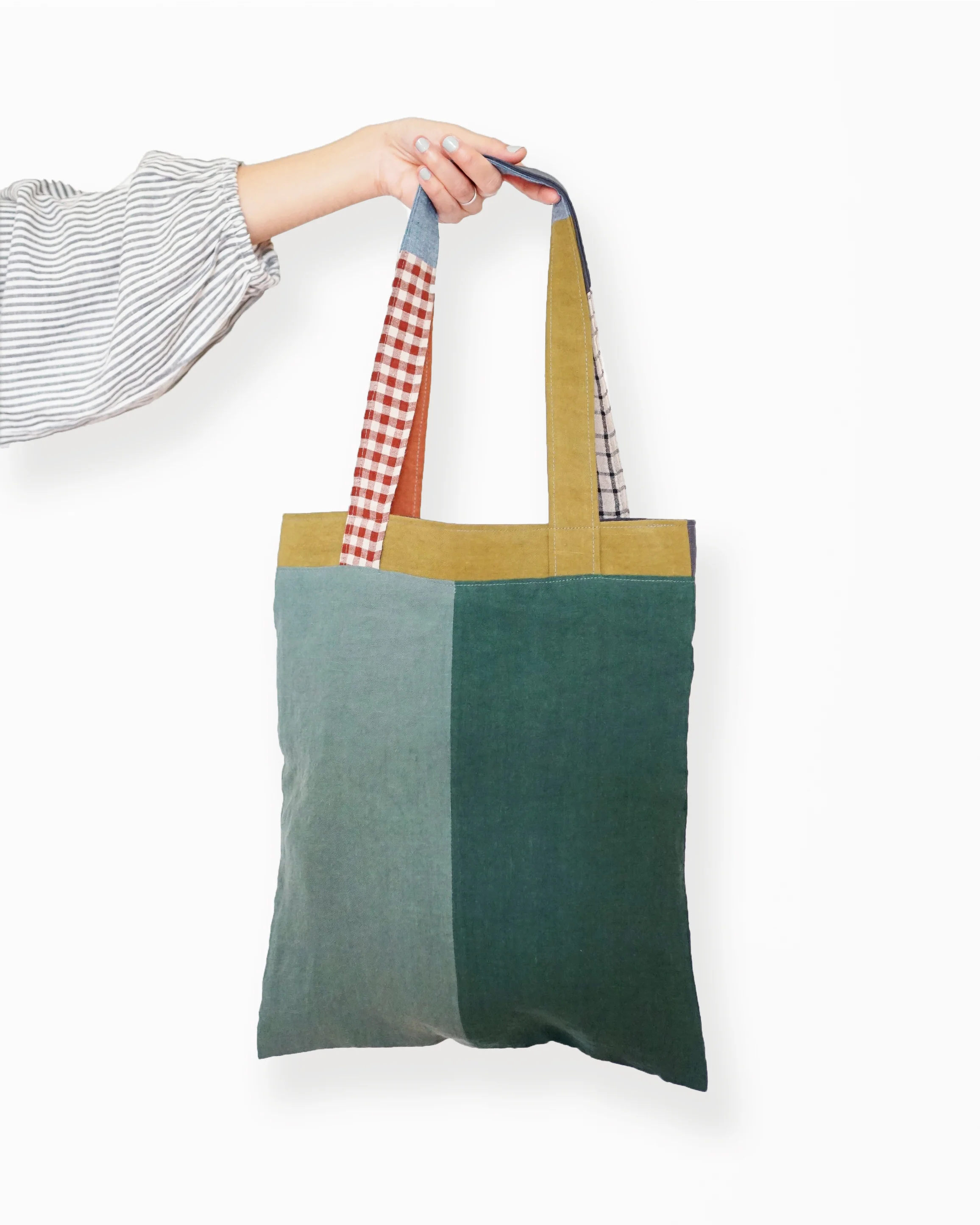 Stash Pocket Tote PDF Sewing Pattern - Image 4