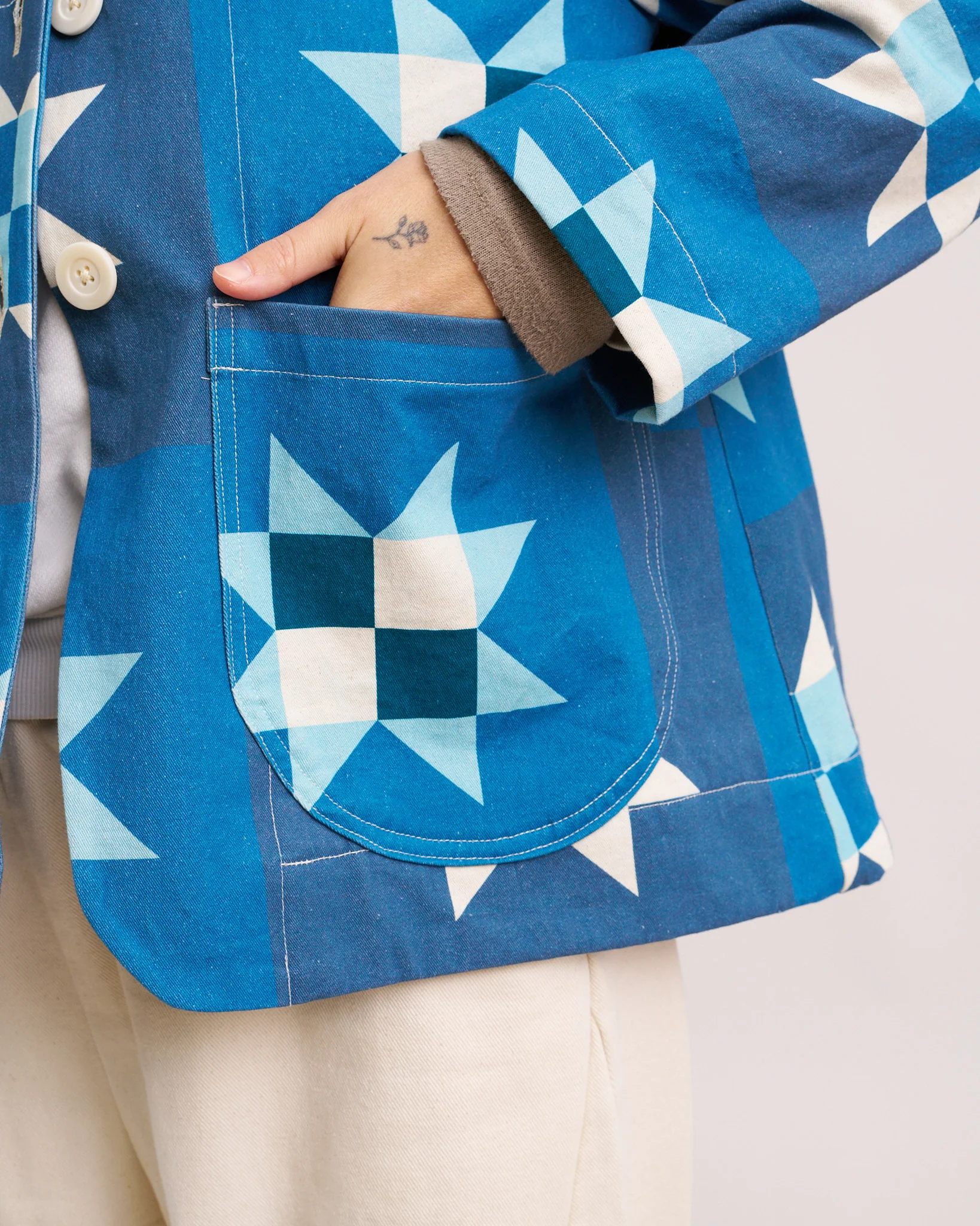 Storybook Swing Coat PDF Sewing Pattern | Oversized Collar Coat - Image 10