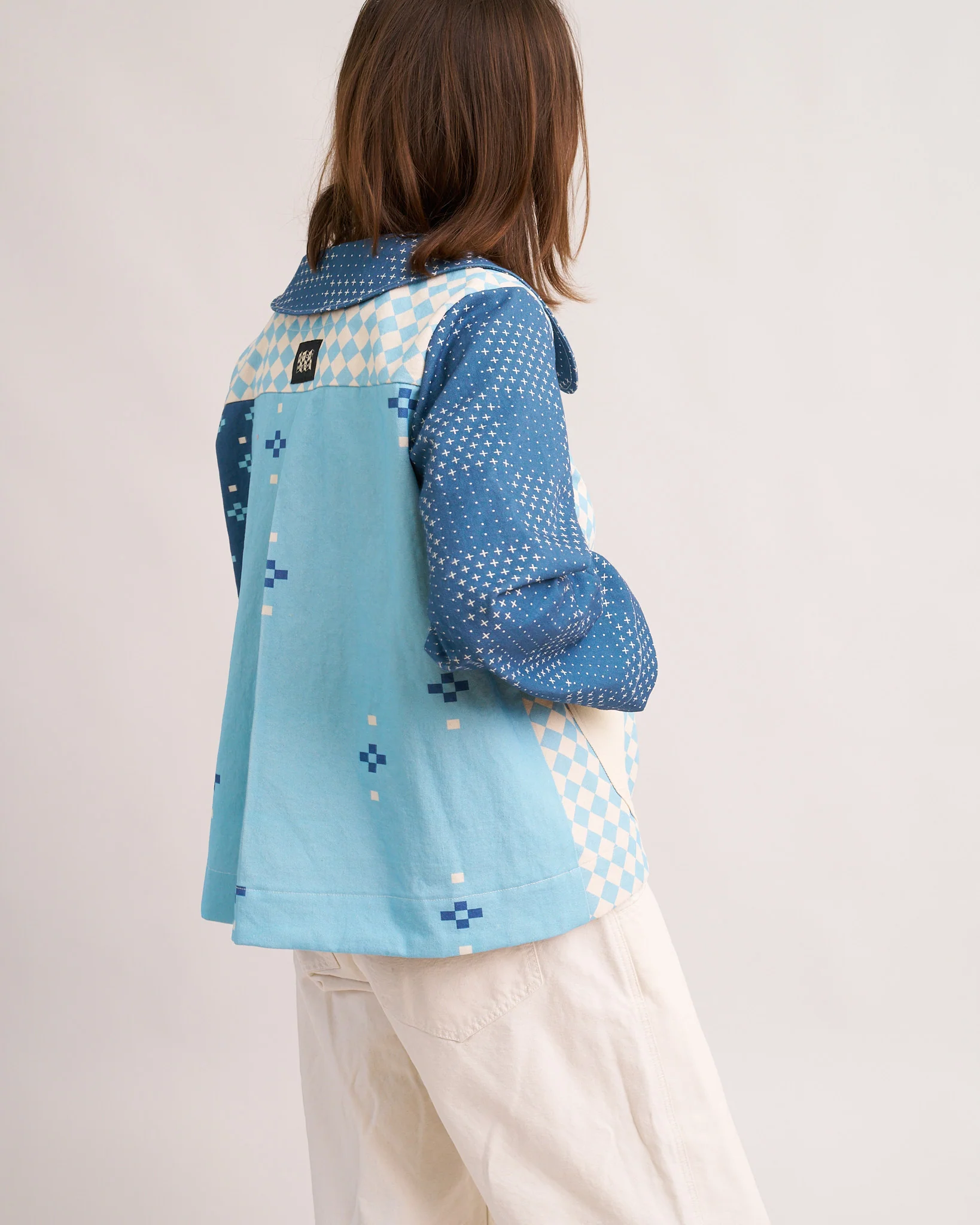 Storybook Swing Coat PDF Sewing Pattern | Oversized Collar Coat - Image 13