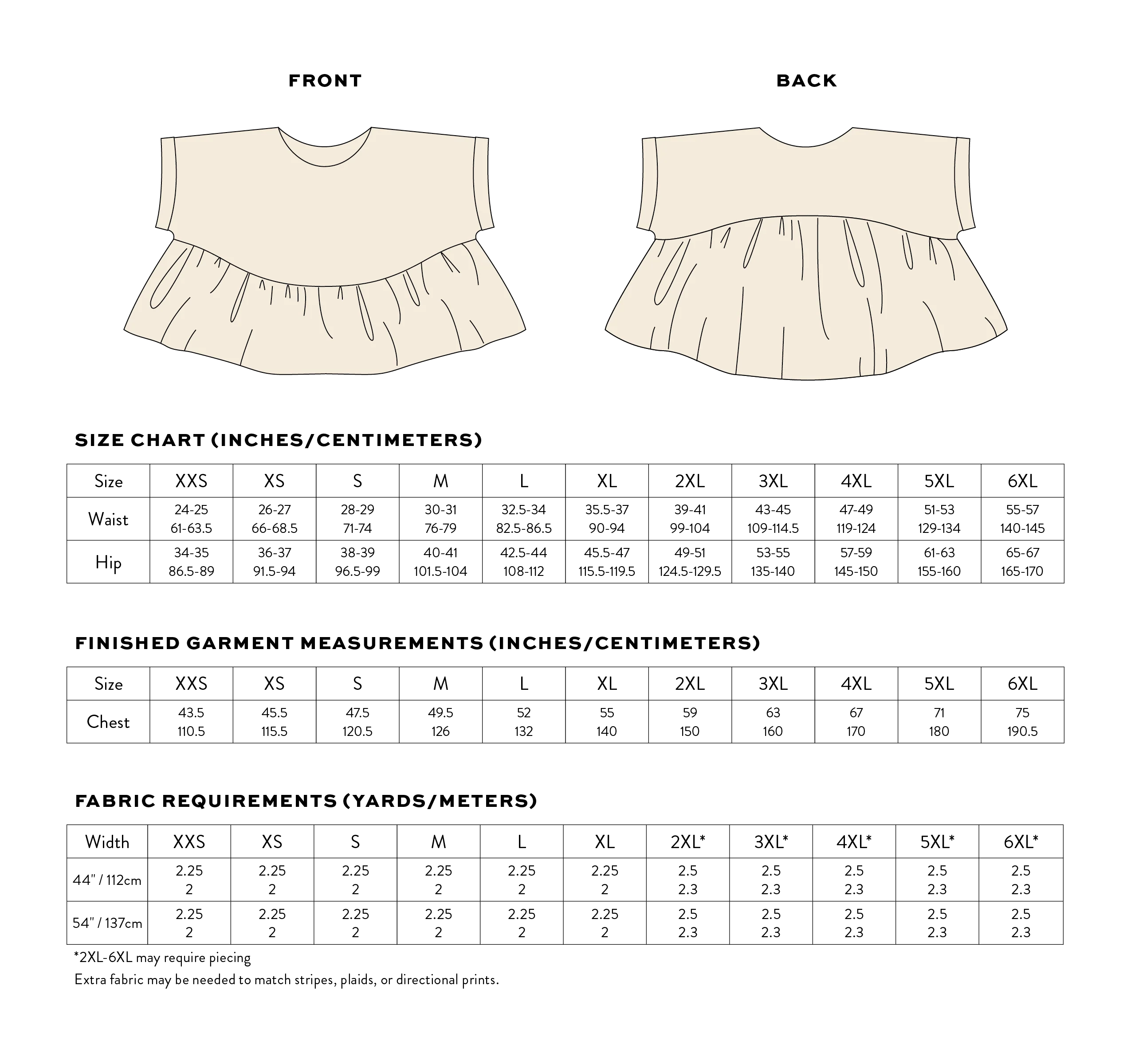 Wave Float Top PDF Sewing Pattern - Image 14