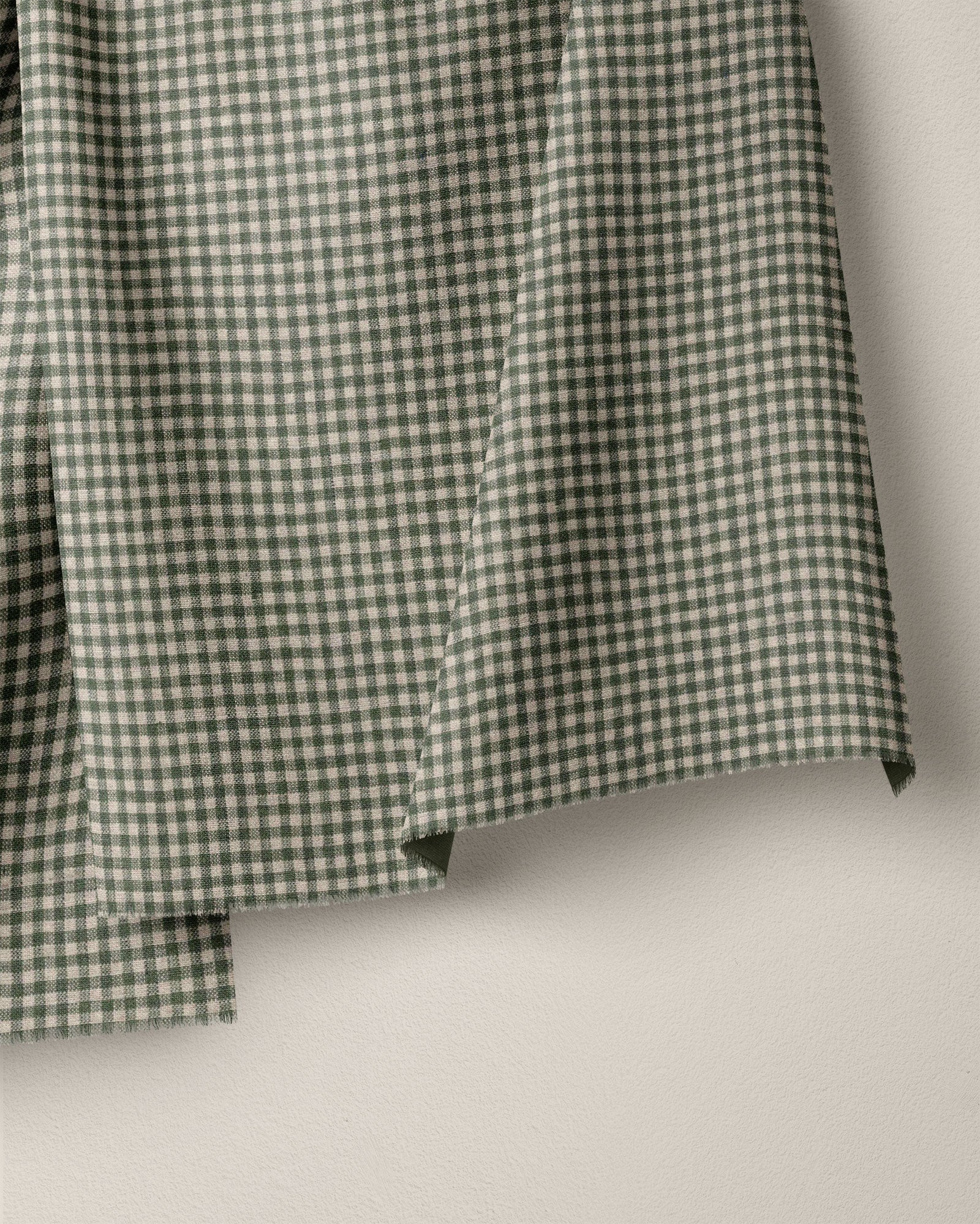 Weathered Thyme Micro Gingham Linen - Image 2