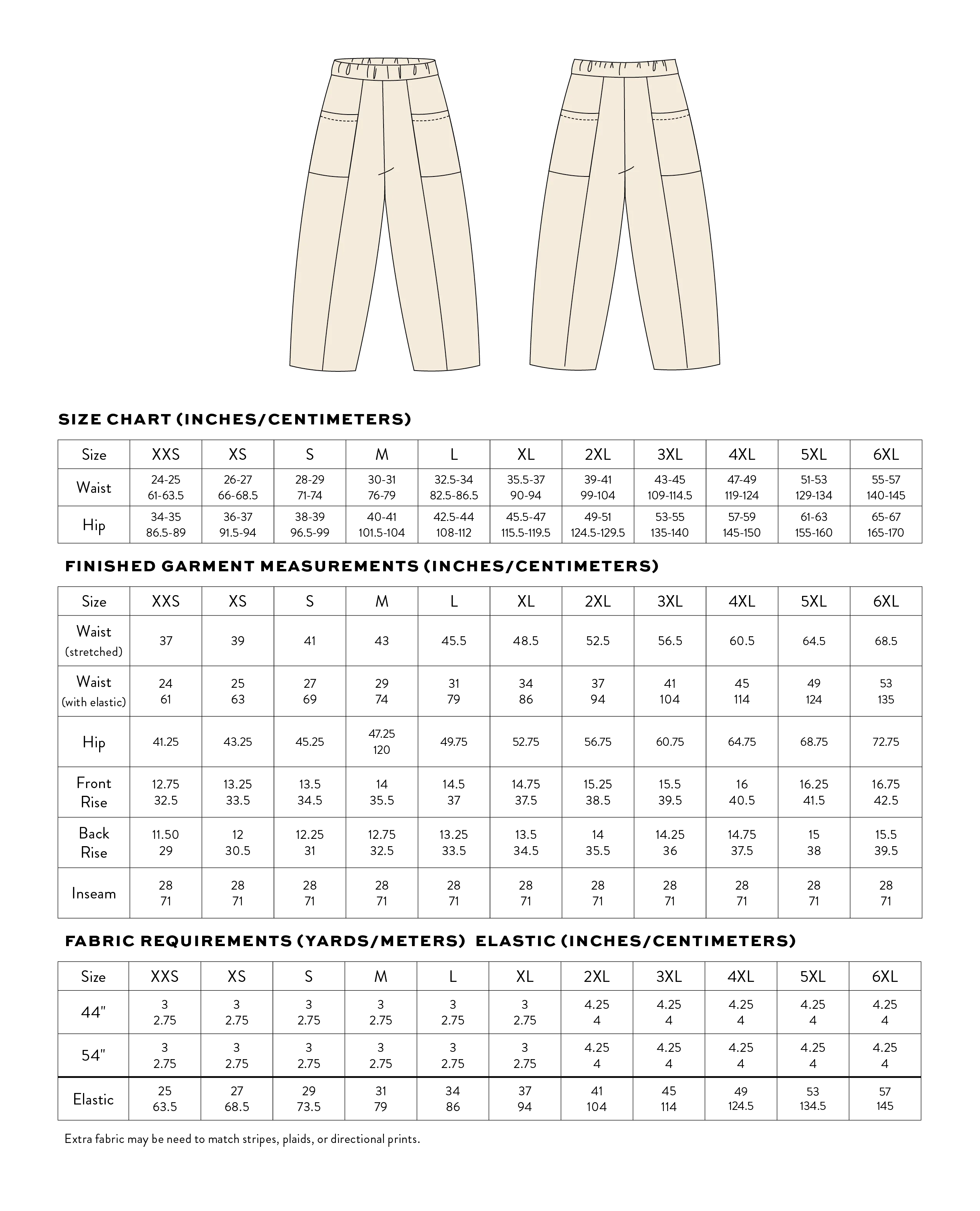 Weekend Chore Pants PDF Sewing Pattern | Relaxed Workwear Pants - Image 15