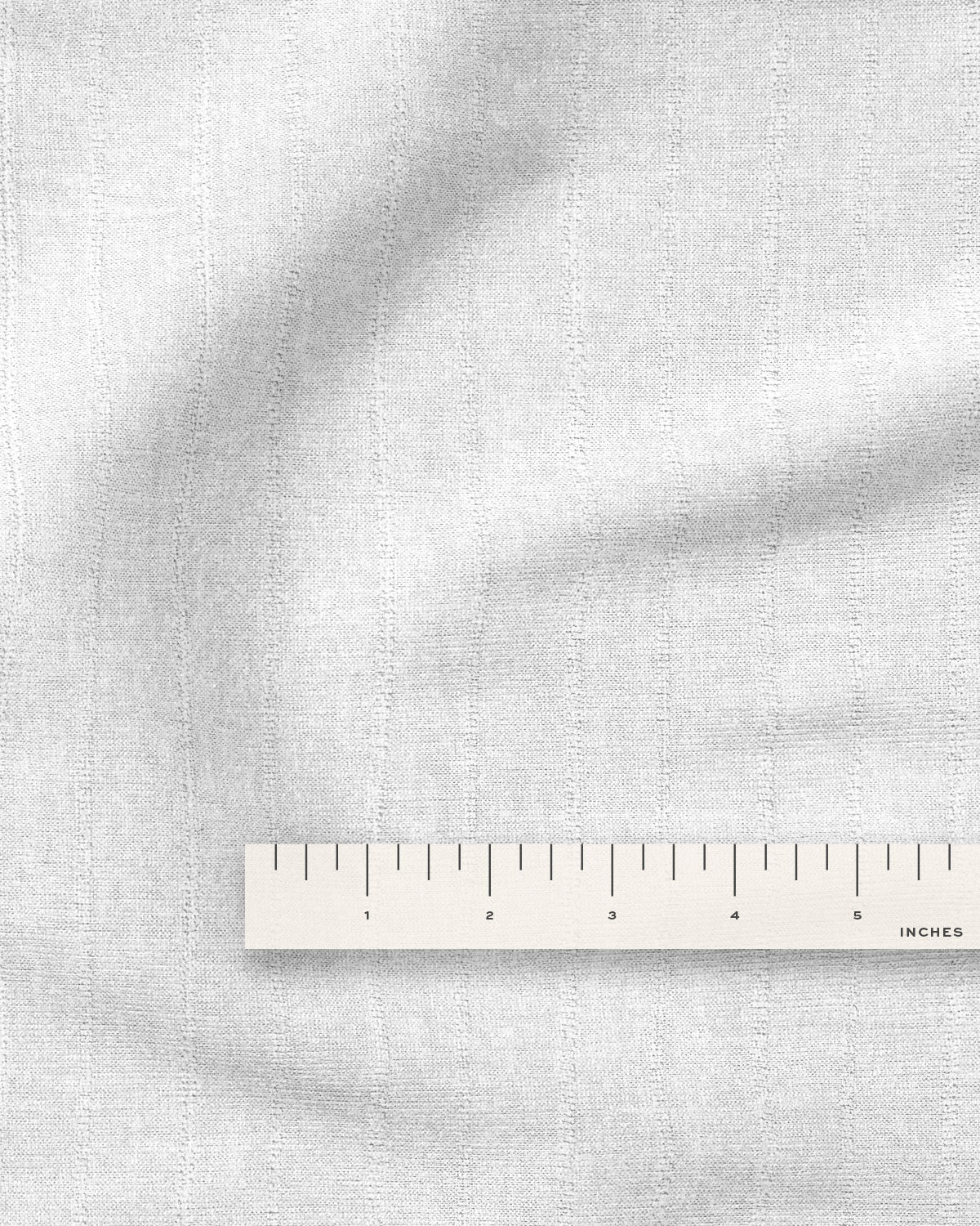 White Leno Weave Premium Linen - Image 3